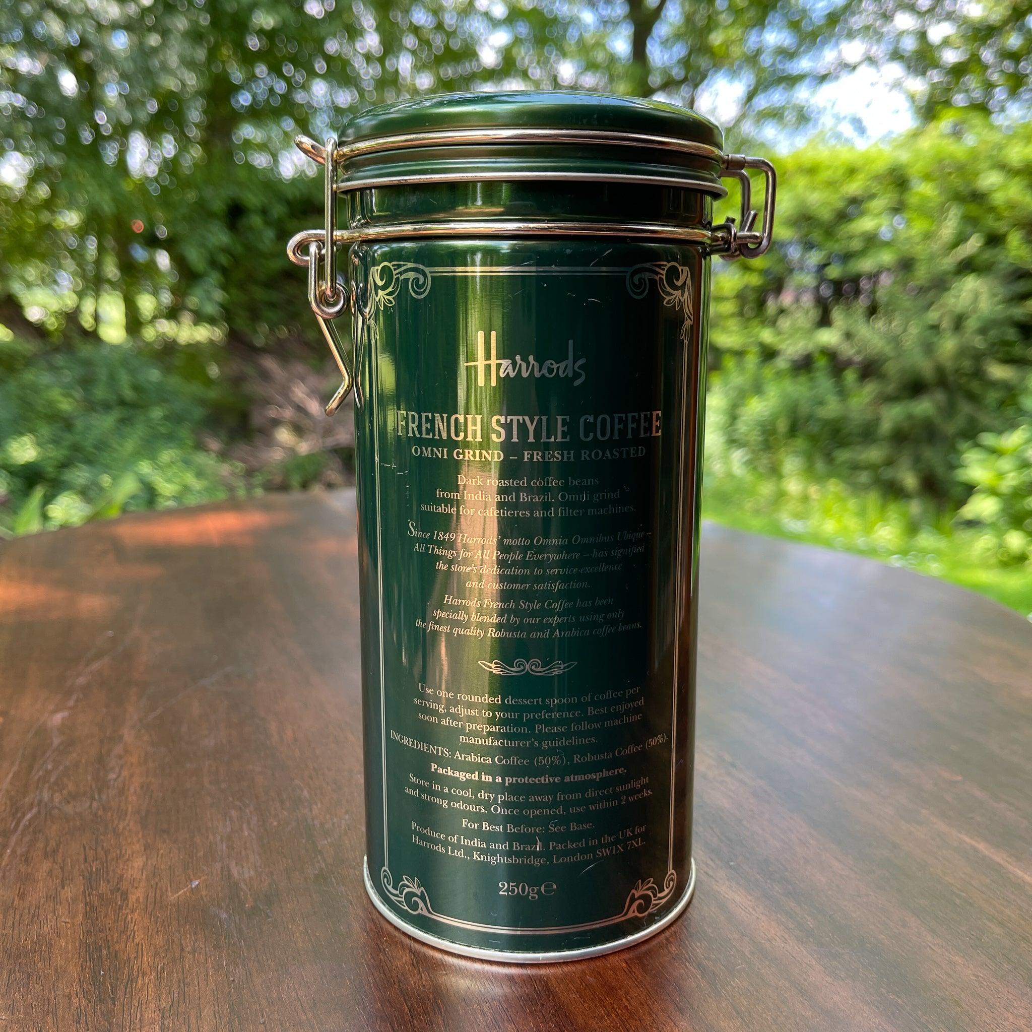 Harrods koffie bewaarblik No9 - The Collectionist