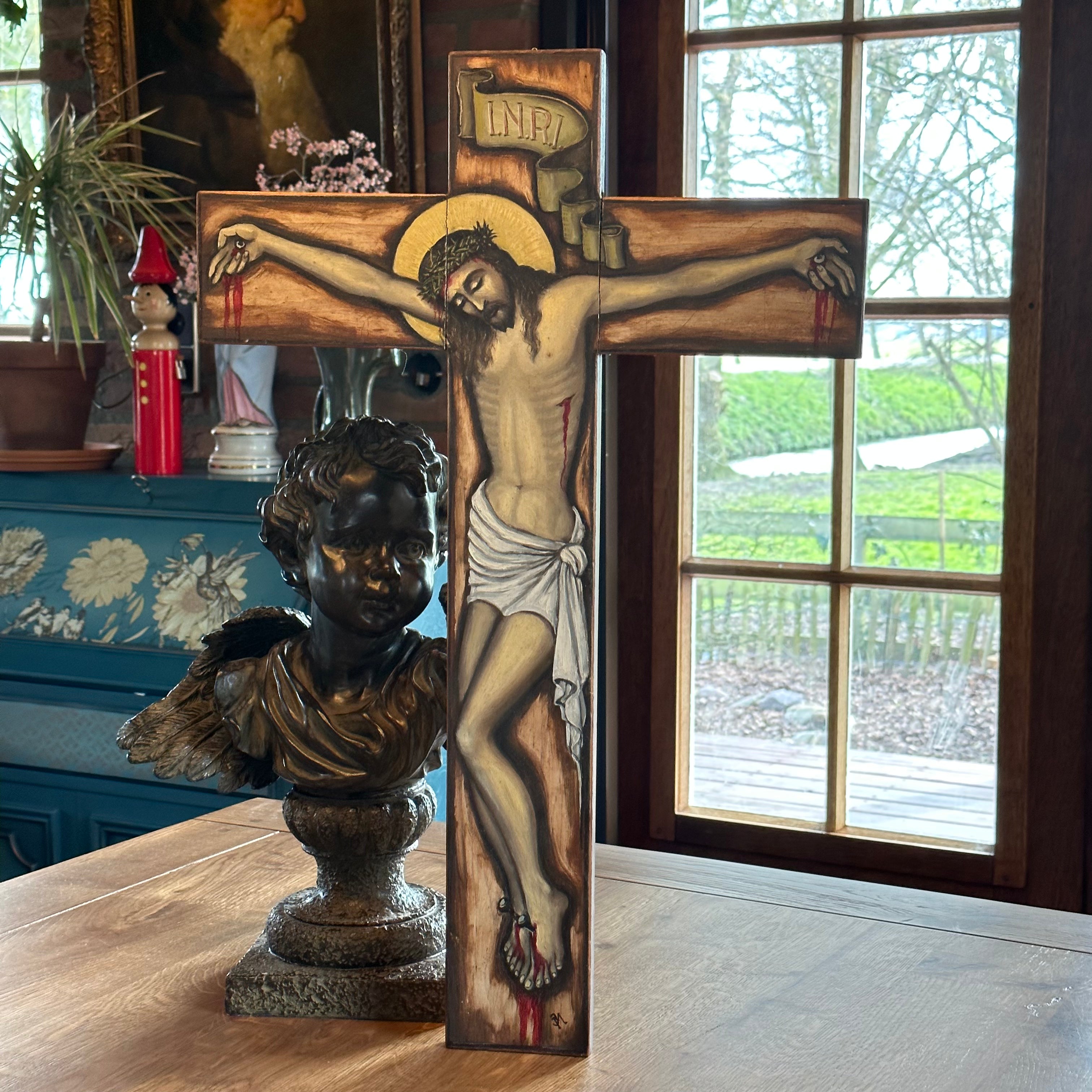 Prachtig geschilderd Kruis The Collectionist