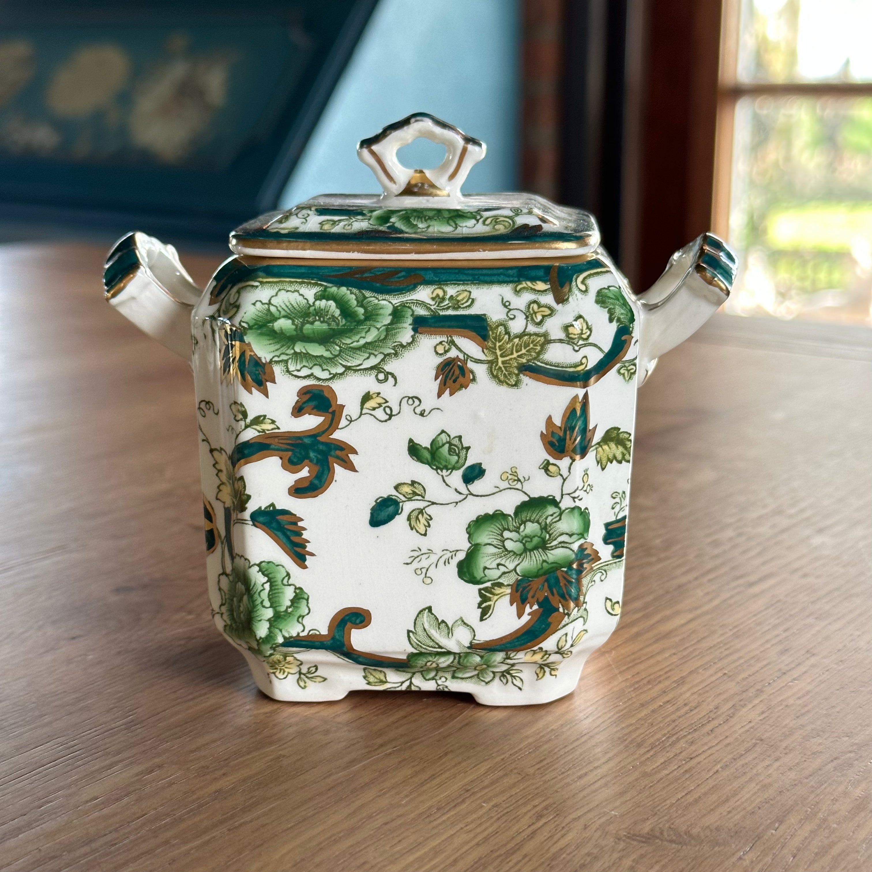 Mason’s Ironstone Chartreuse Zes Persoons Theeservies The Collectionist