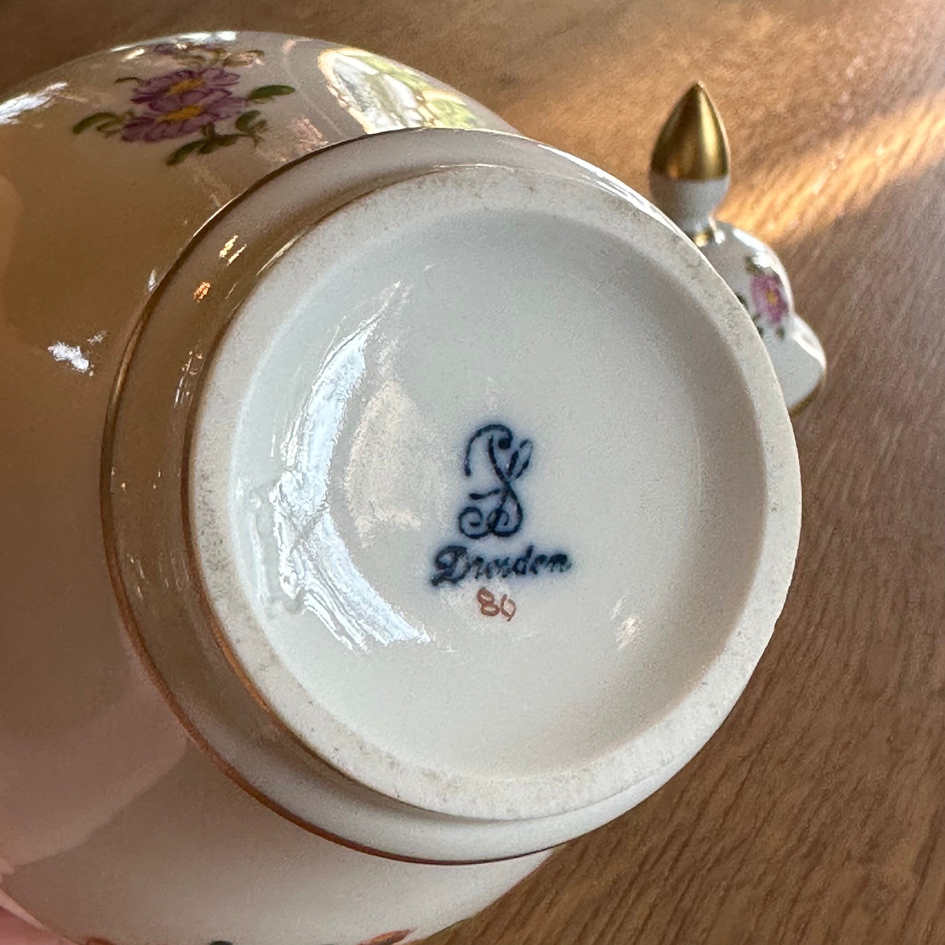 Dresden Porseleinen dekselpot The Collectionist