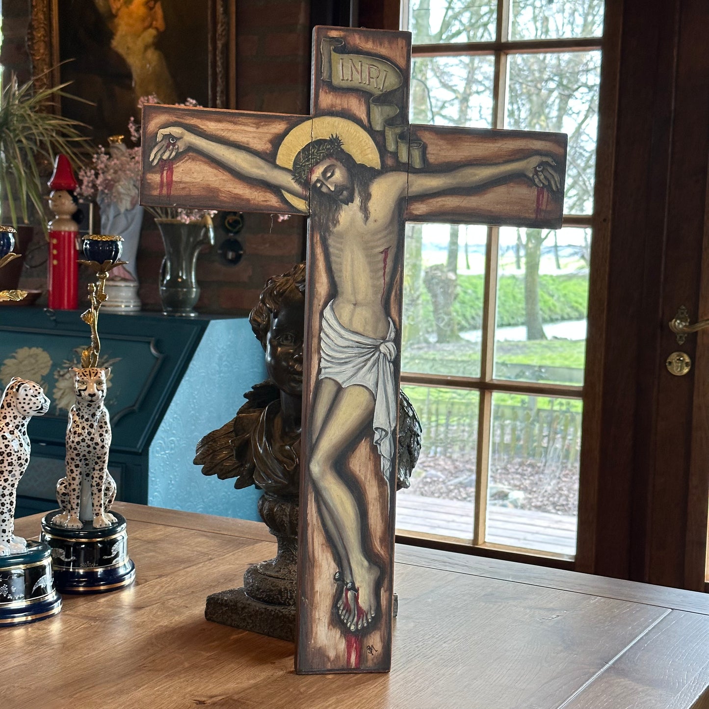 Prachtig geschilderd Kruis The Collectionist