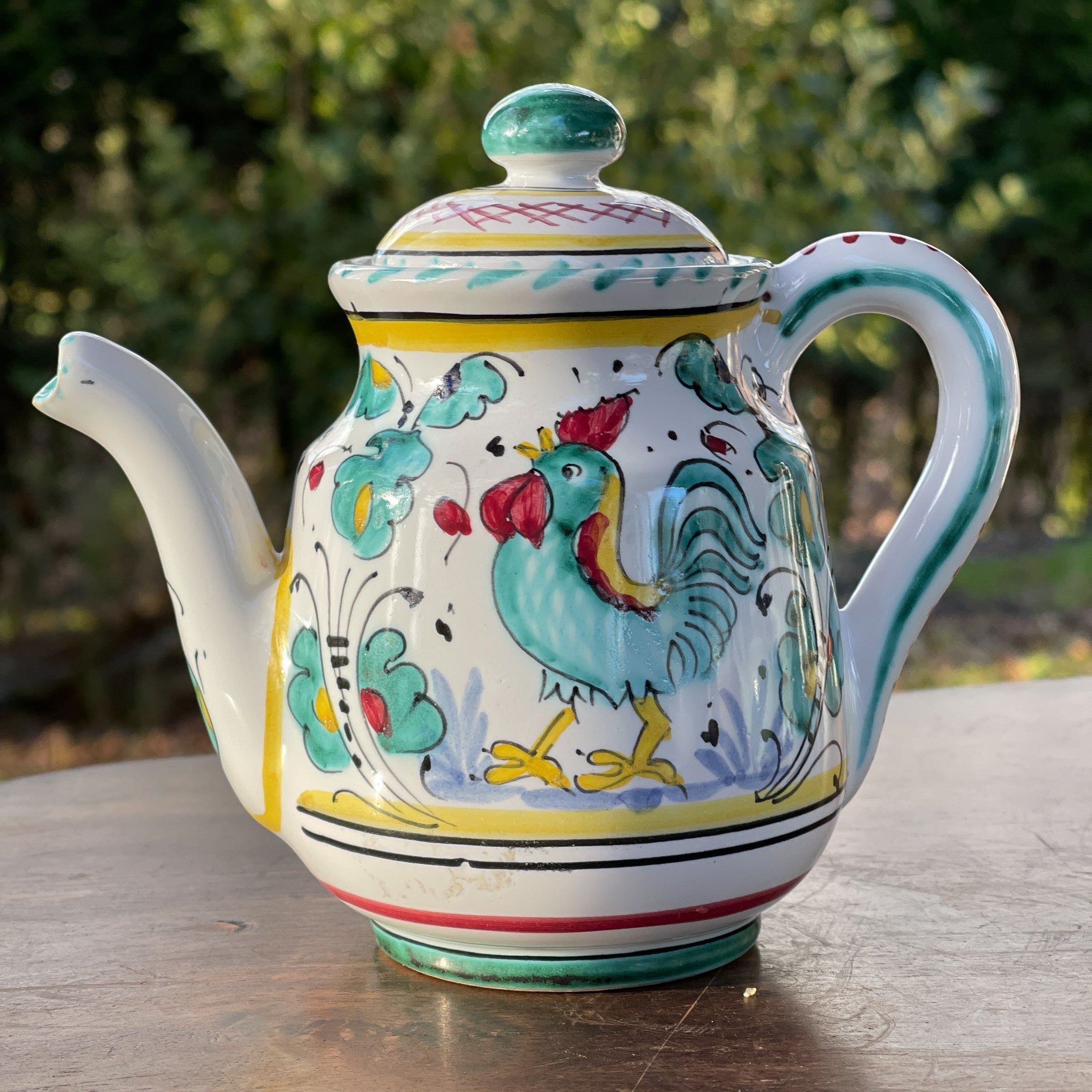 Italiaans handgeschilderd trekpotje - The Collectionist