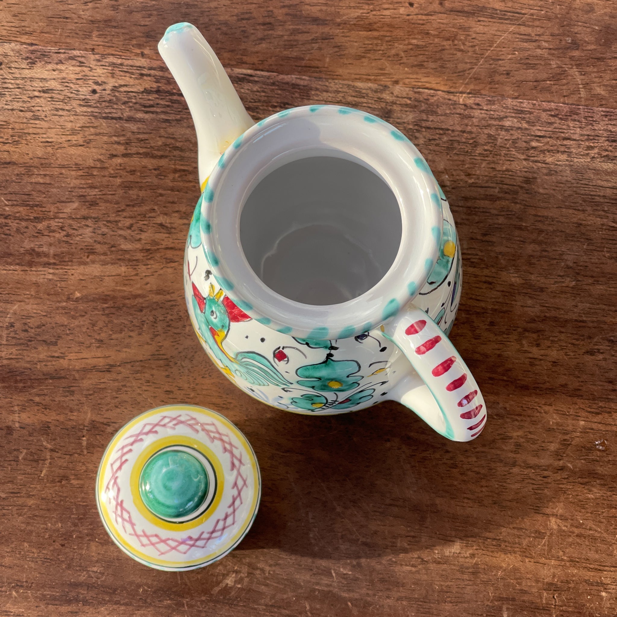 Italiaans handgeschilderd trekpotje - The Collectionist