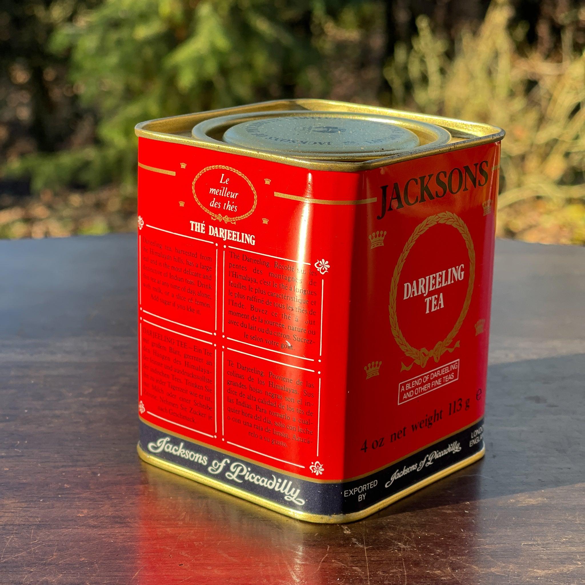 Jacksons Darjeeling Tea blik - The Collectionist