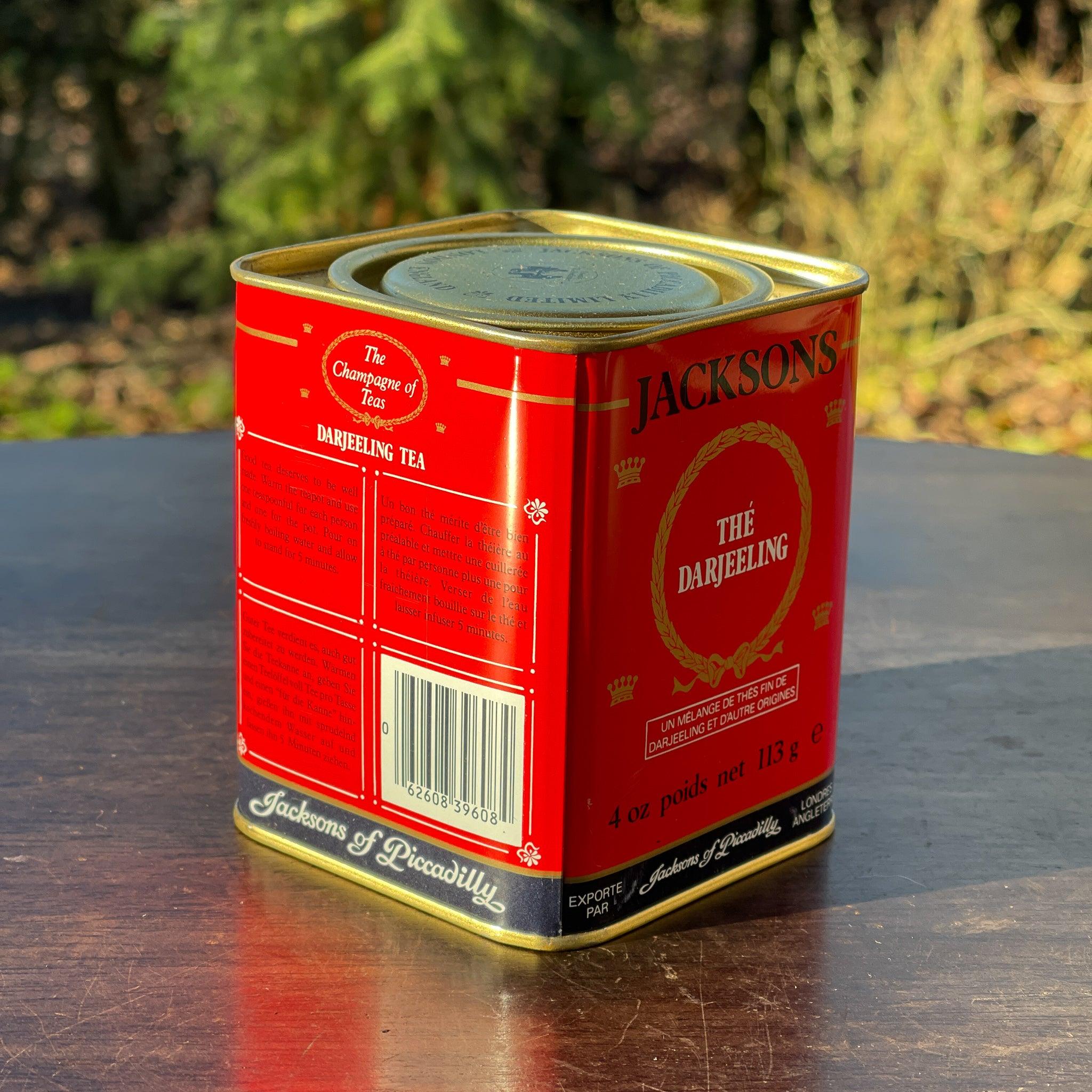 Jacksons Darjeeling Tea blik - The Collectionist