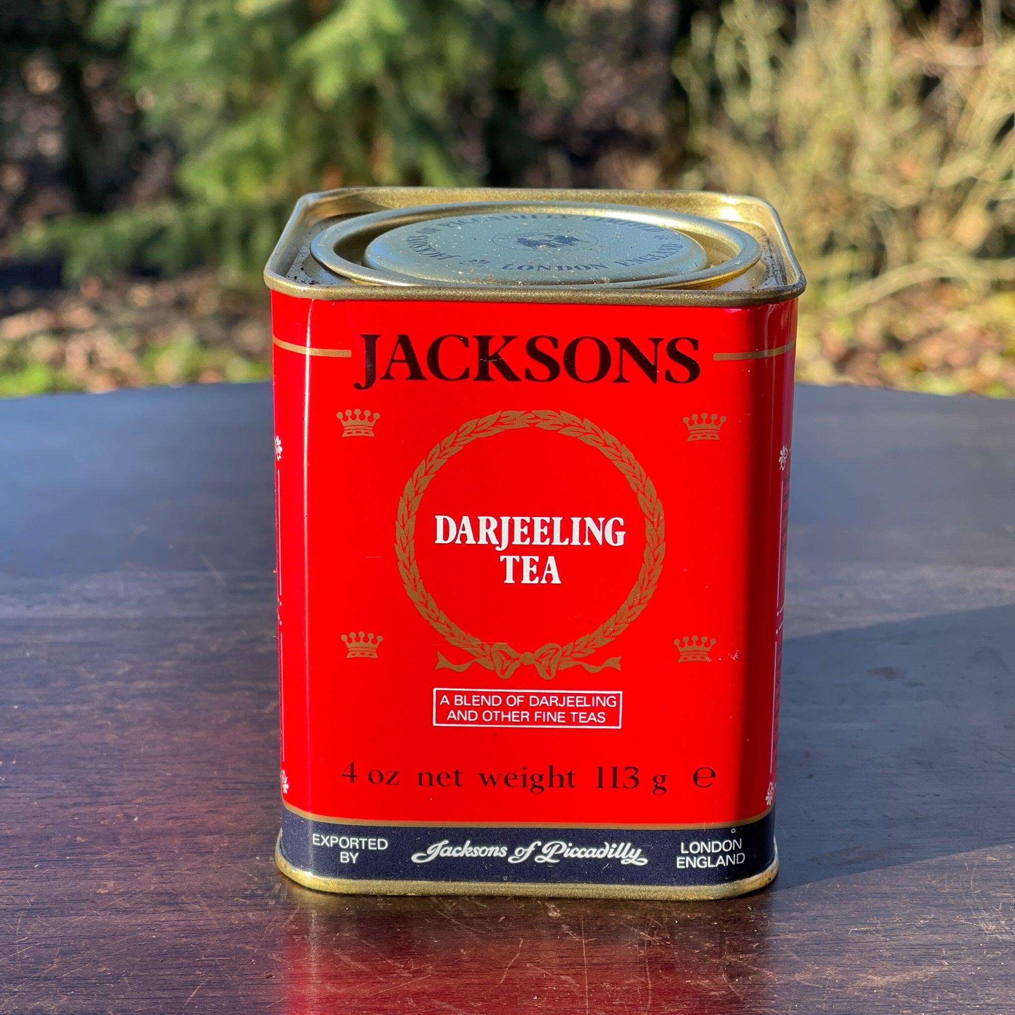 Jacksons Darjeeling Tea blik - The Collectionist