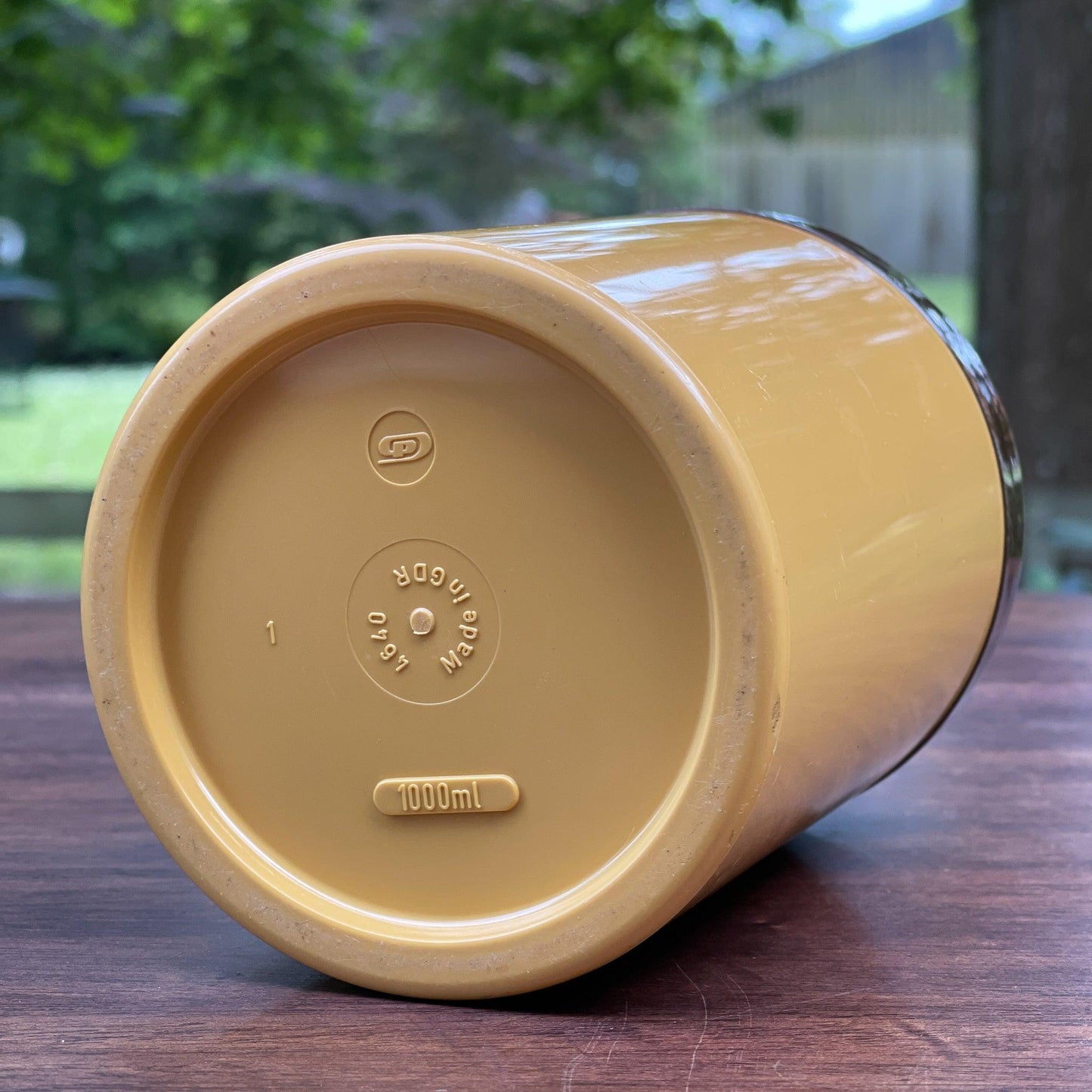 Jaren 70 plastic Koffie Thee Suiker bussen - Bamestra Curiosa