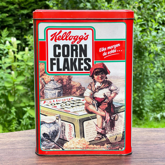 Kellogg's Corn Flakes blik - Bamestra Curiosa