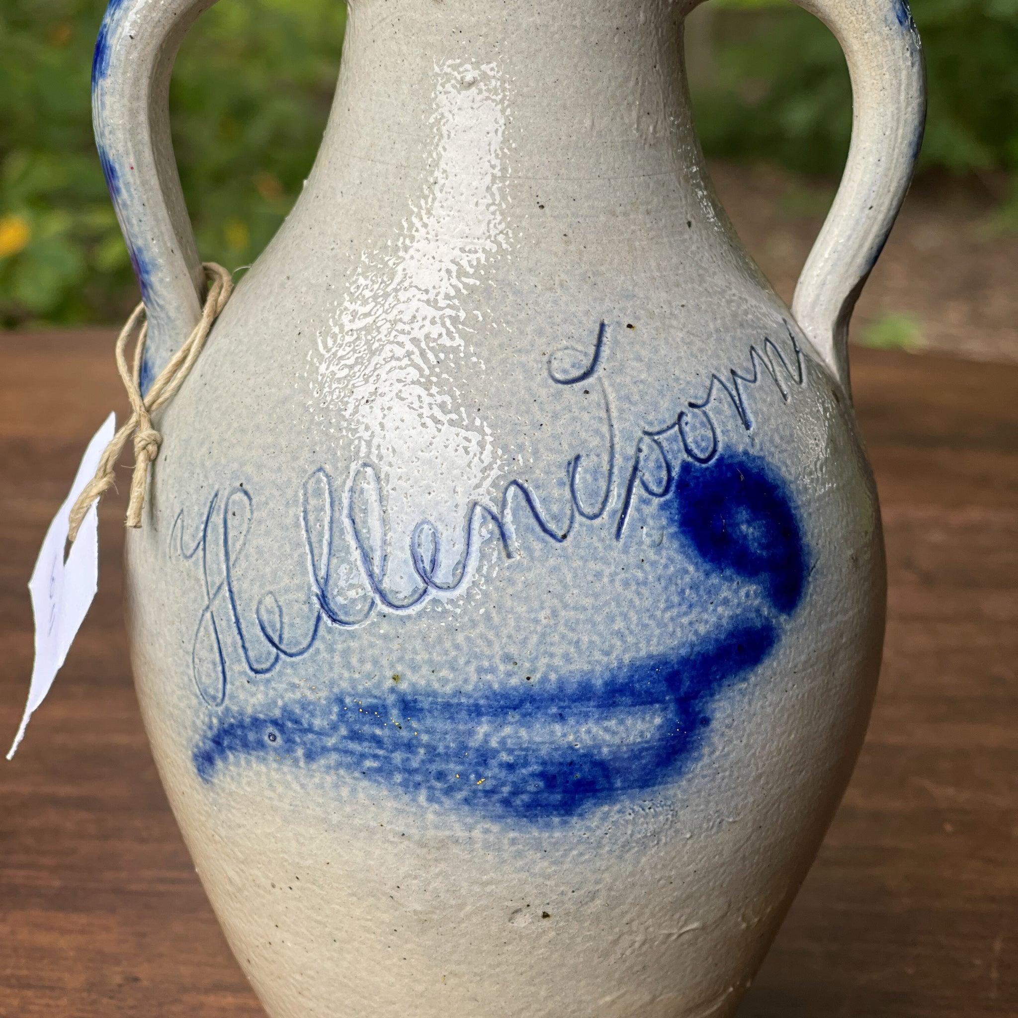 Keuls aardewerk kruik inkerving Hellendoorn - The Collectionist