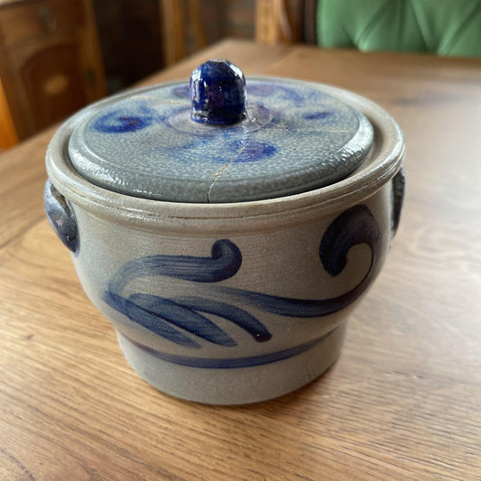 Keuls aardewerk potje met deksel - Bamestra Curiosa