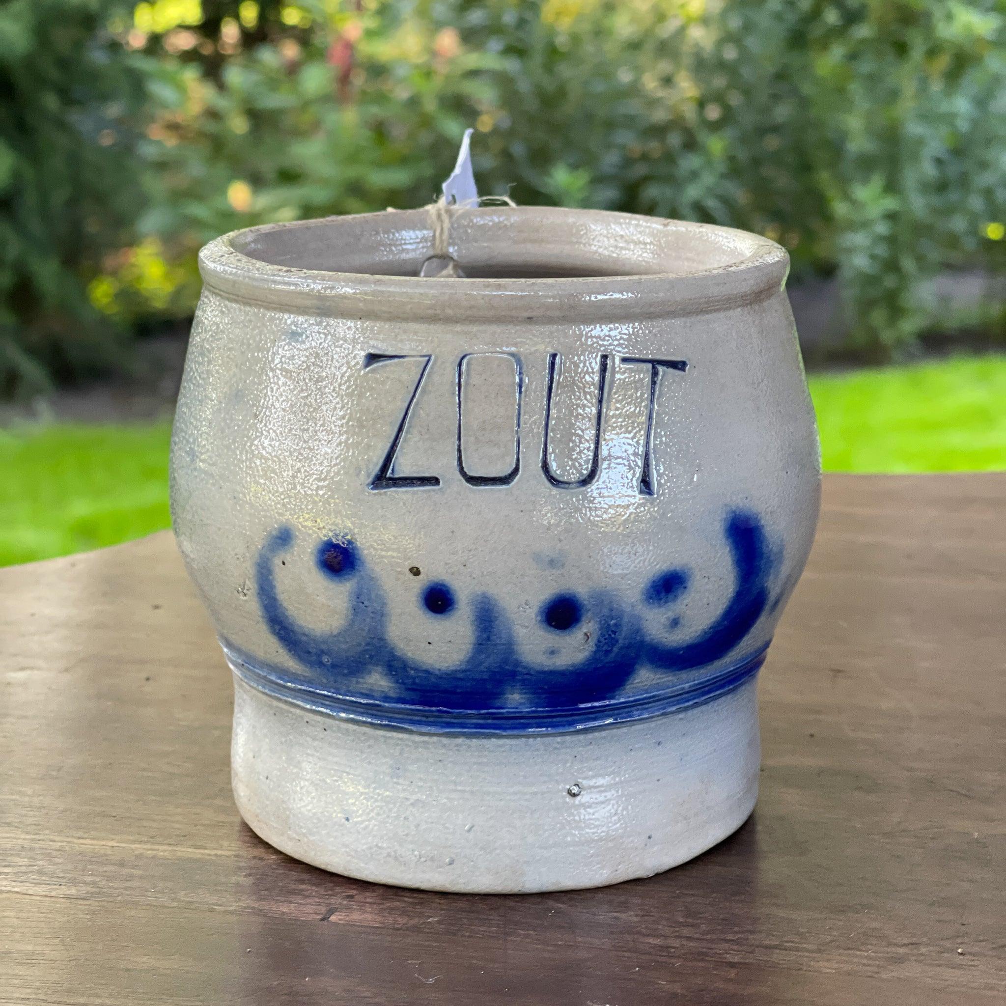 Keulse aardewerk zout pot - The Collectionist