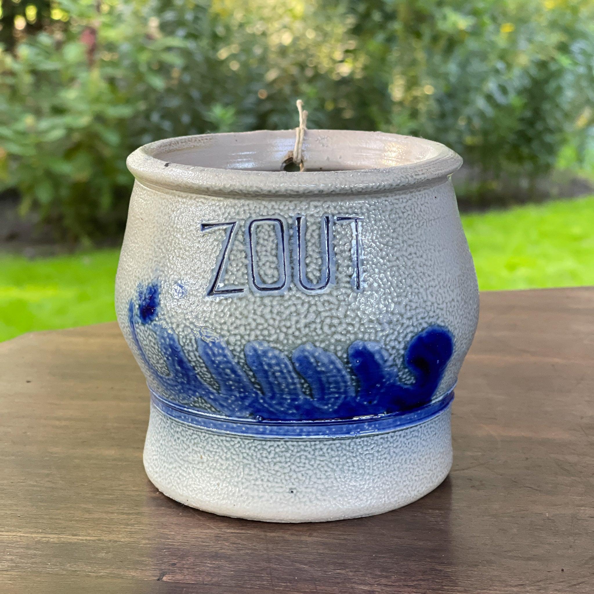 Keulse aardewerk zout pot - The Collectionist