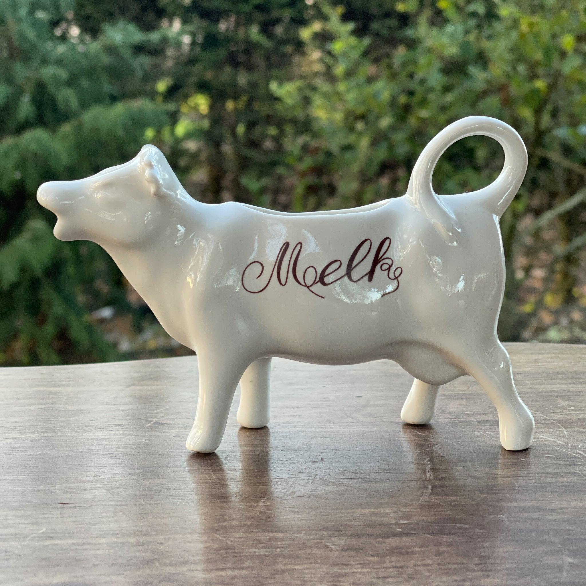 Koe melkkan met tekst Melk - The Collectionist