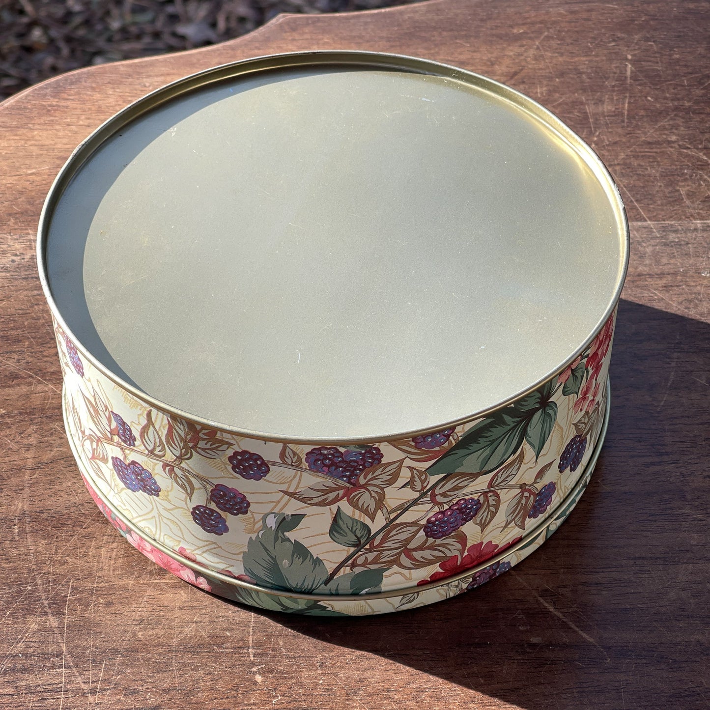 Koekblik met Hortensia's - The Collectionist