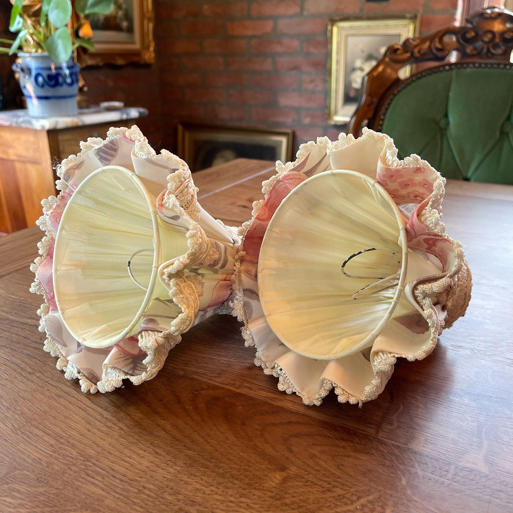 Lampenkapjes met bloemen - The Collectionist