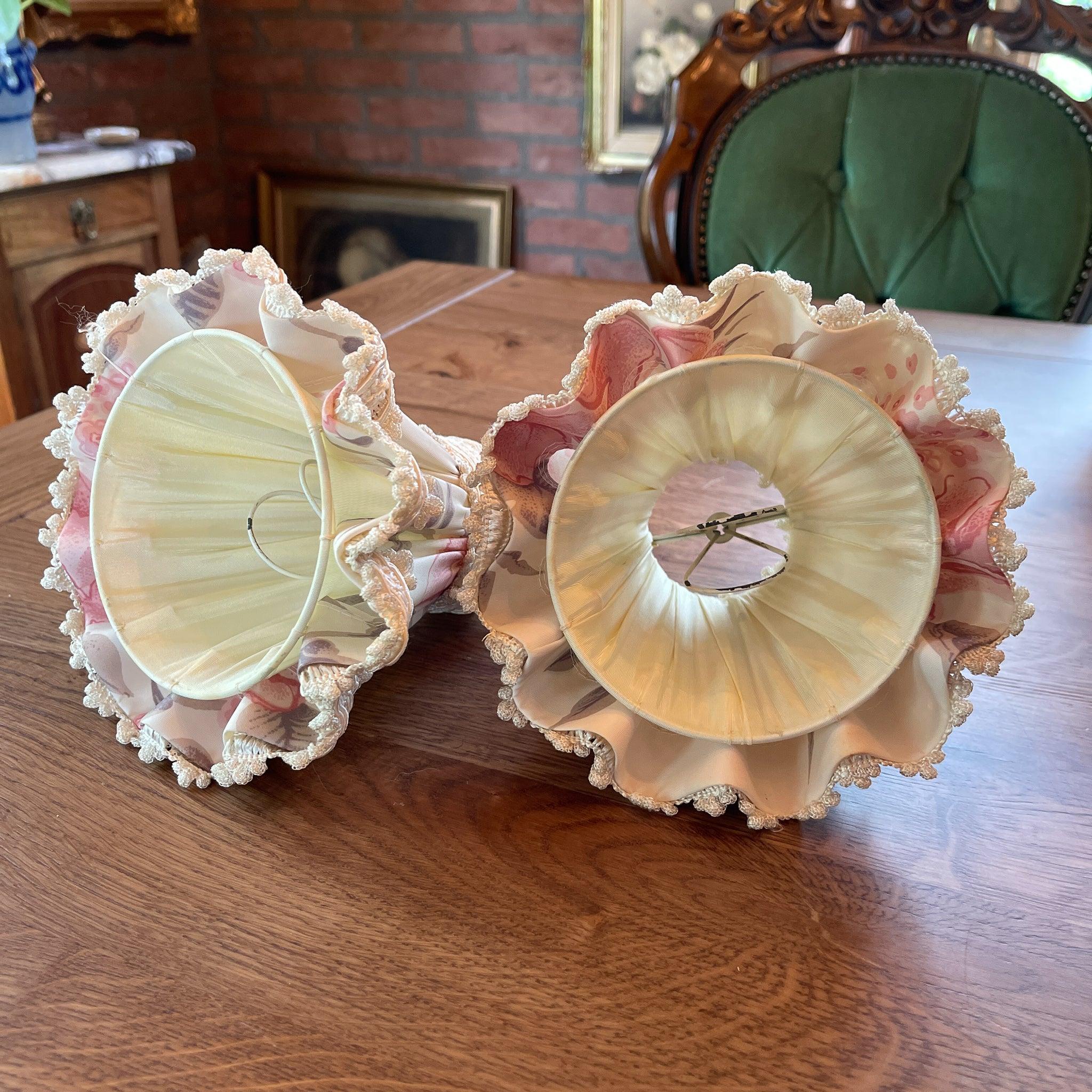 Lampenkapjes met bloemen - The Collectionist