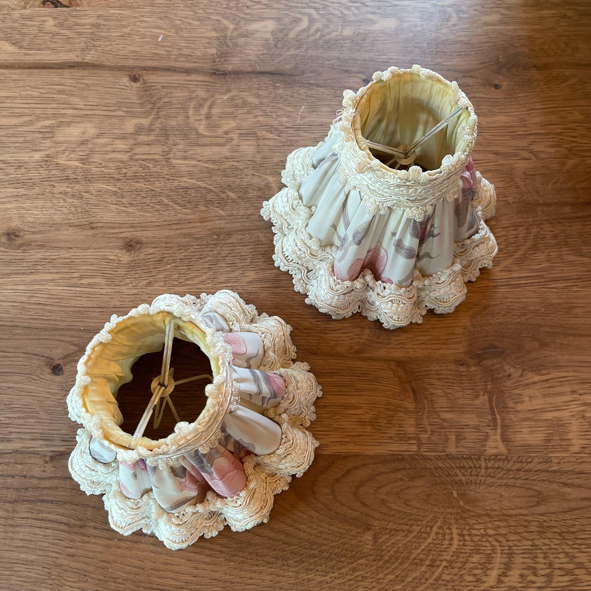 Lampenkapjes met bloemen - The Collectionist