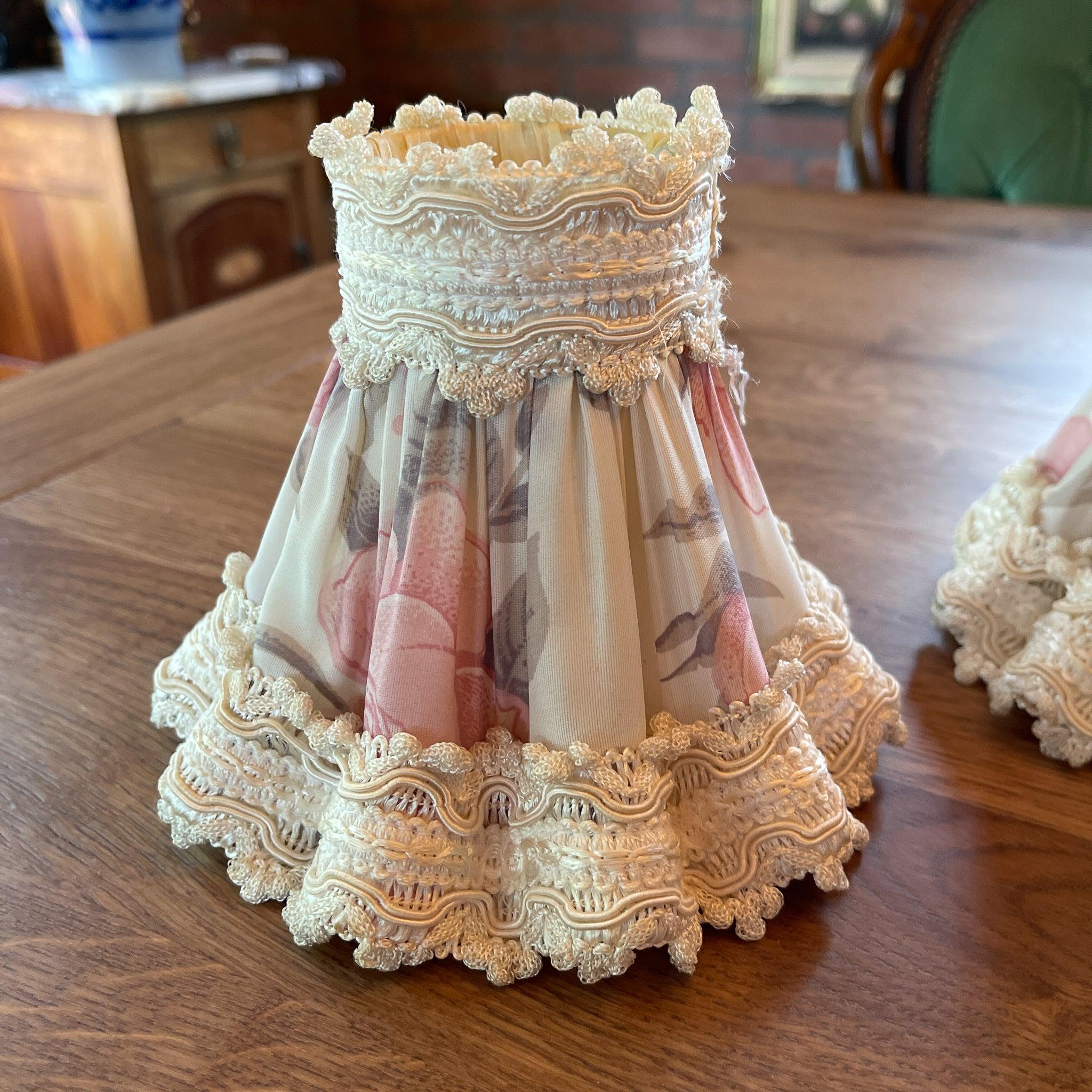 Lampenkapjes met bloemen - The Collectionist