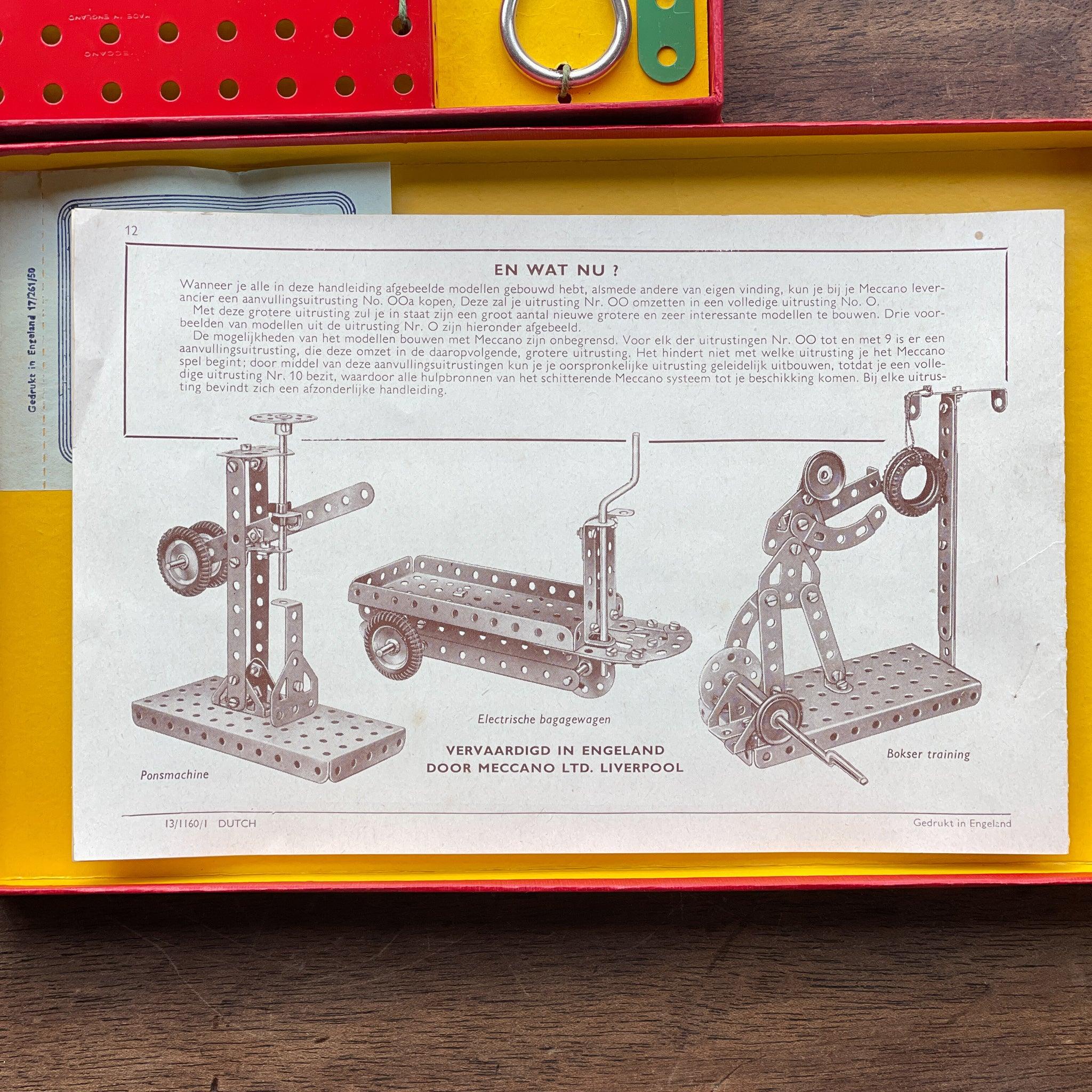 Meccano uitrusting nummer 00 - The Collectionist