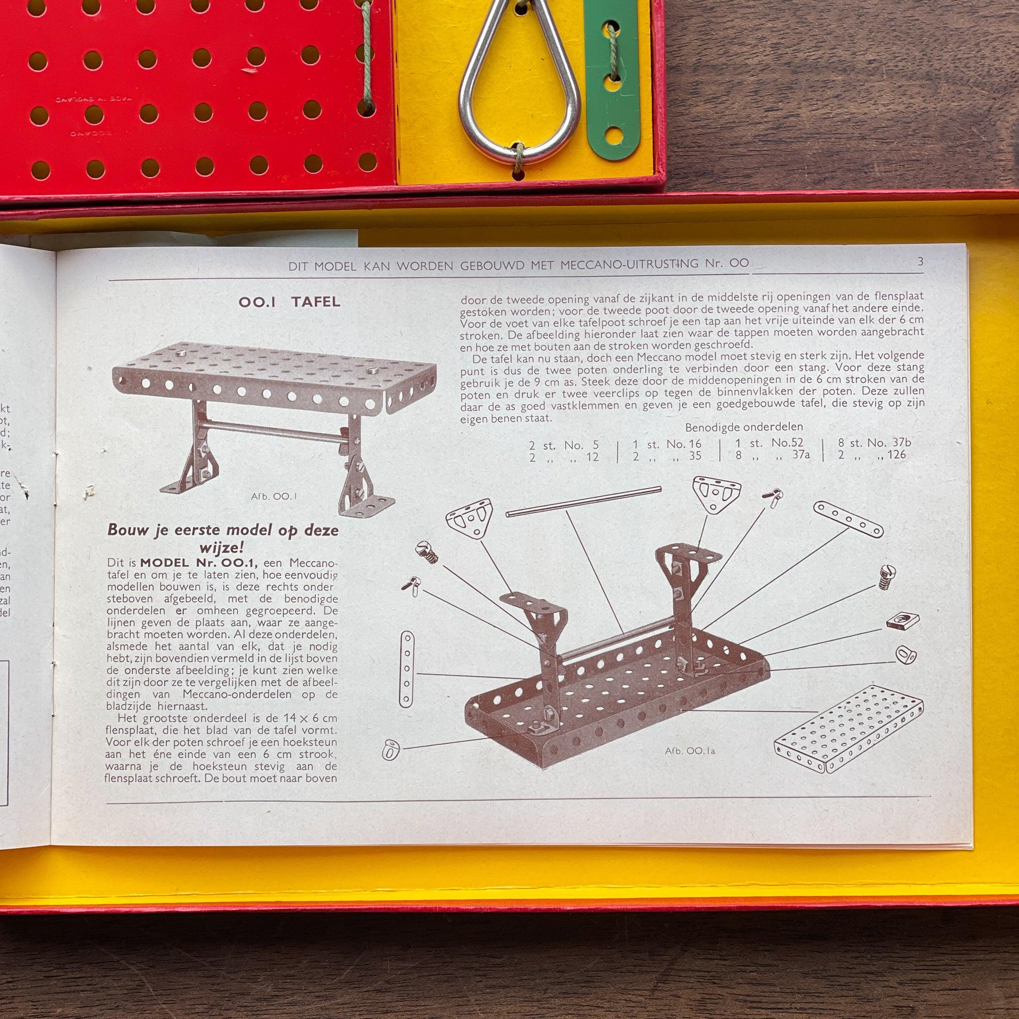 Meccano uitrusting nummer 00 - The Collectionist