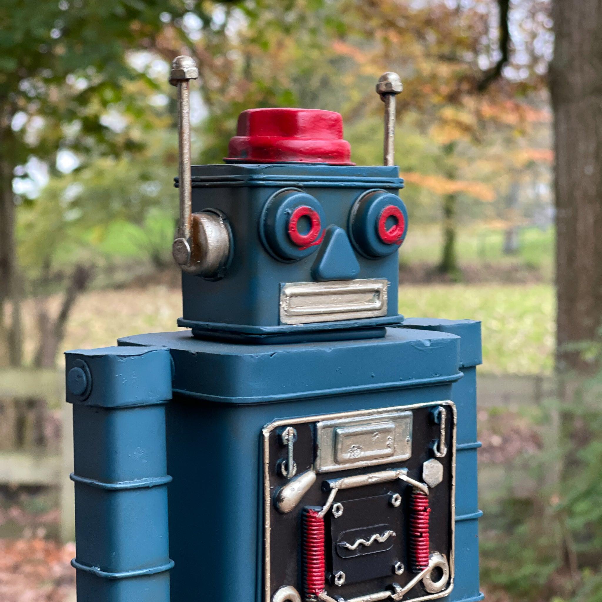 Metalen robot - The Collectionist
