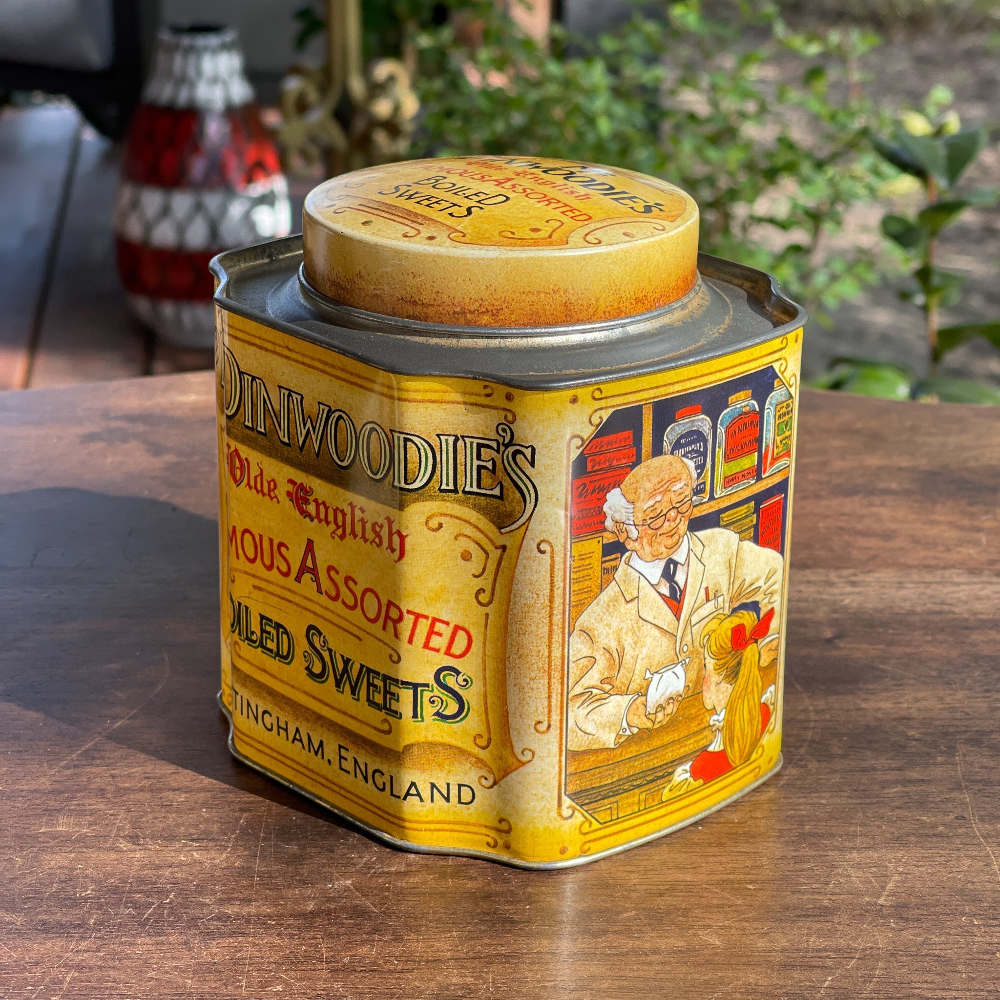 Mr. Dinwoodie’s Old English Boiled Sweets Snoepblik – Nottingham - The Collectionist