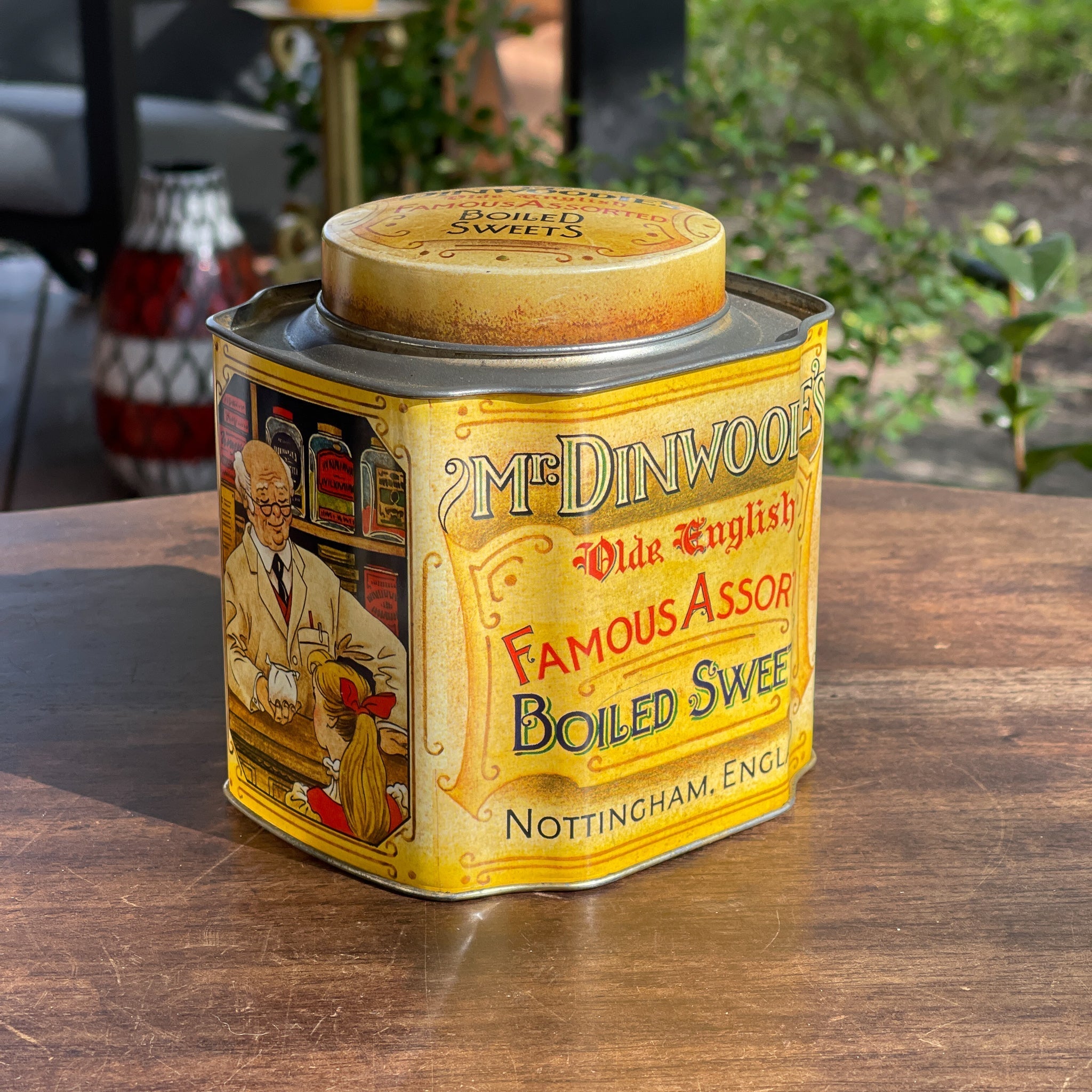 Mr. Dinwoodie’s Old English Boiled Sweets Snoepblik – Nottingham - The Collectionist