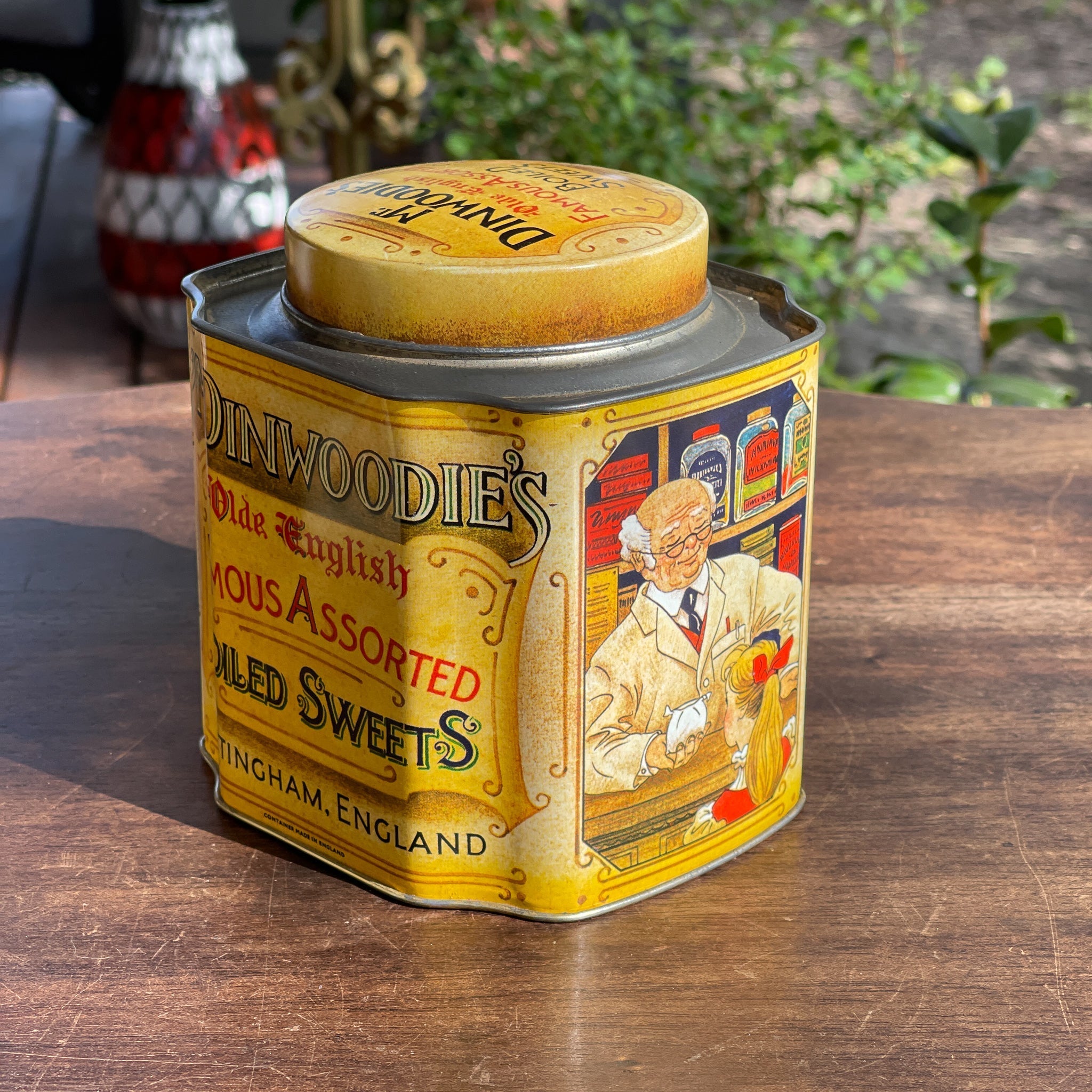 Mr. Dinwoodie’s Old English Boiled Sweets Snoepblik – Nottingham - The Collectionist