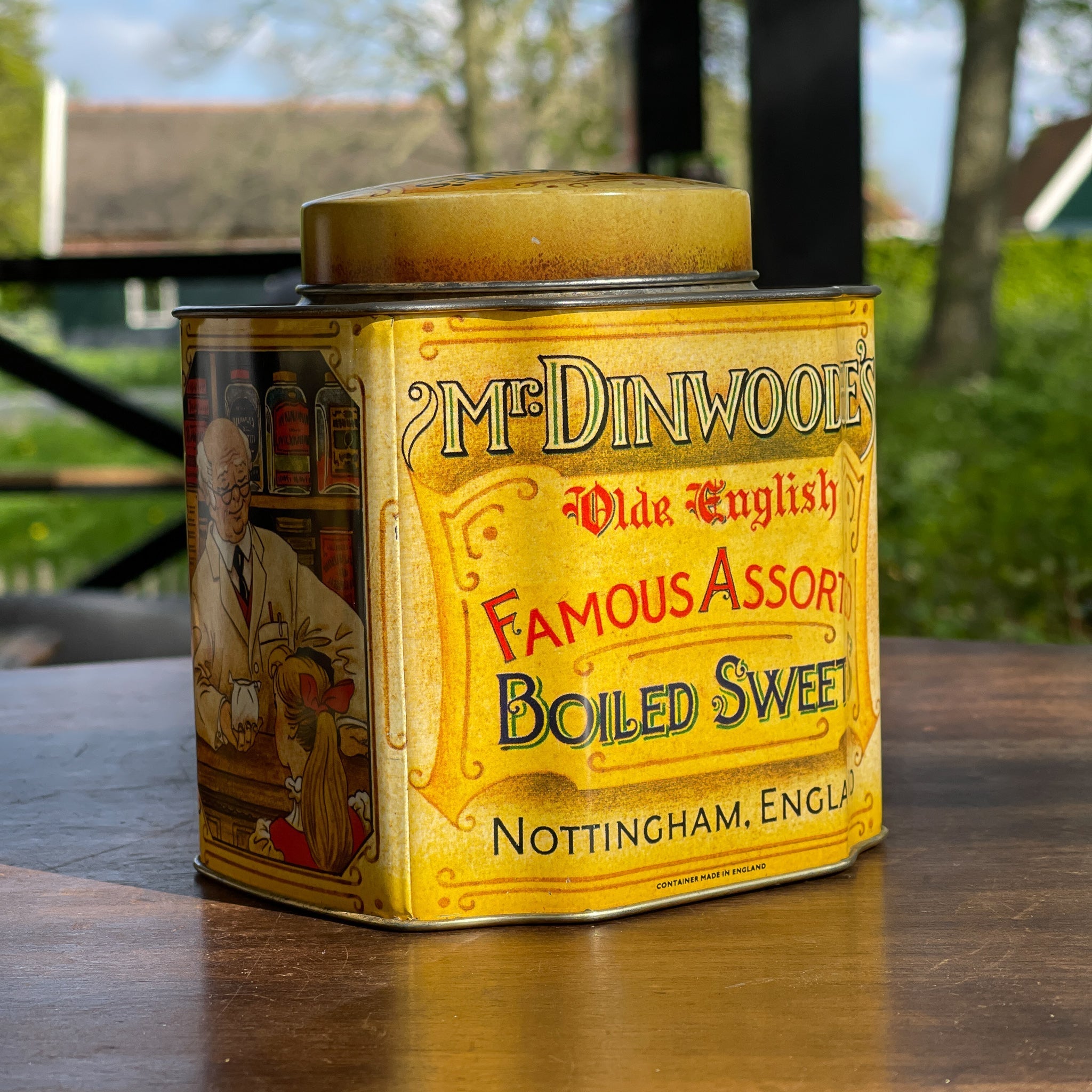 Mr. Dinwoodie’s Old English Boiled Sweets Snoepblik – Nottingham - The Collectionist