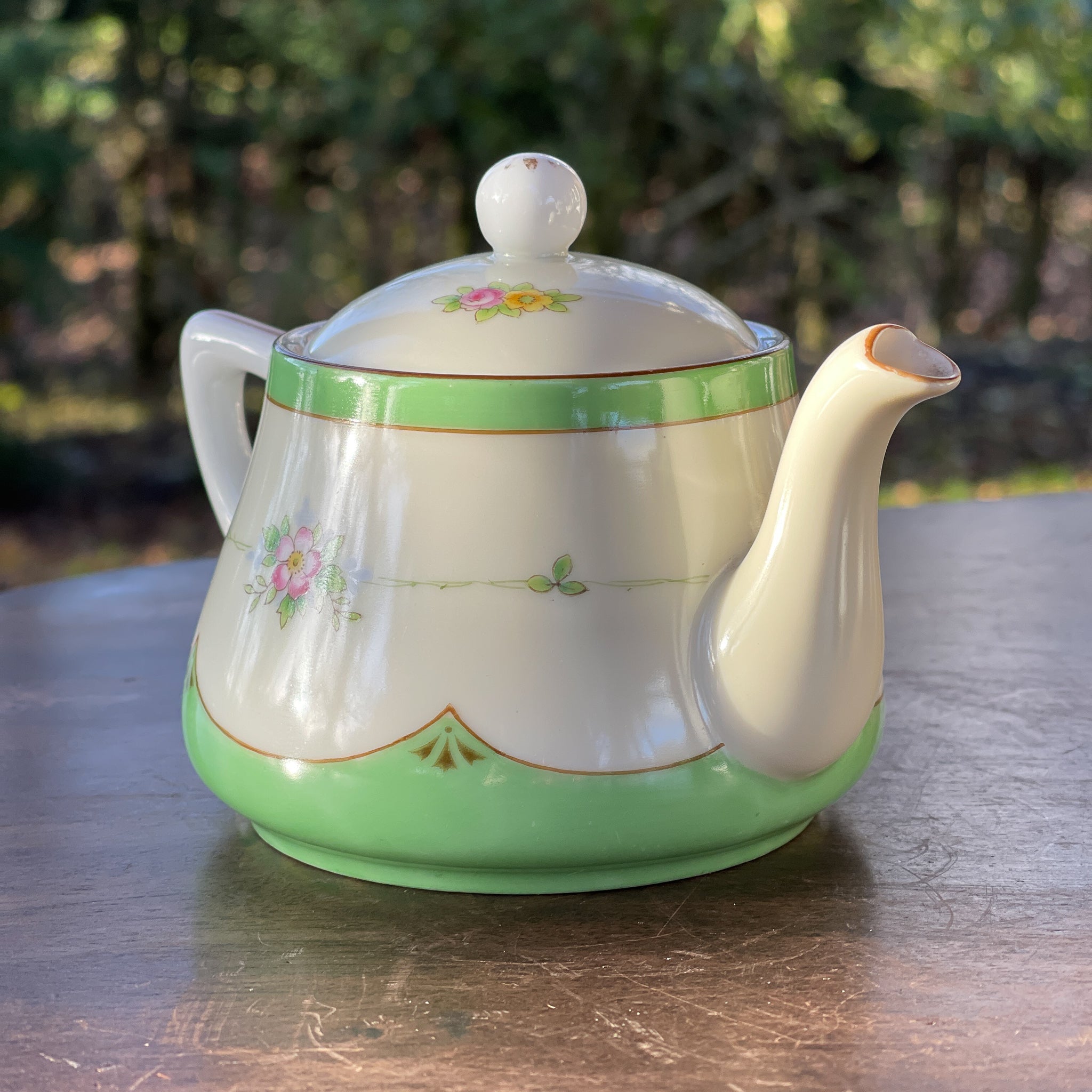Noritake Handgeschilderd Japans Theepotje - The Collectionist