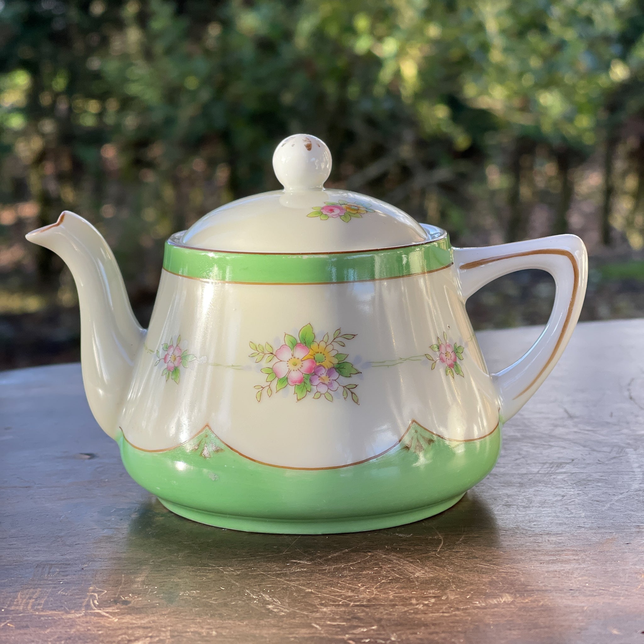 Noritake Handgeschilderd Japans Theepotje - The Collectionist