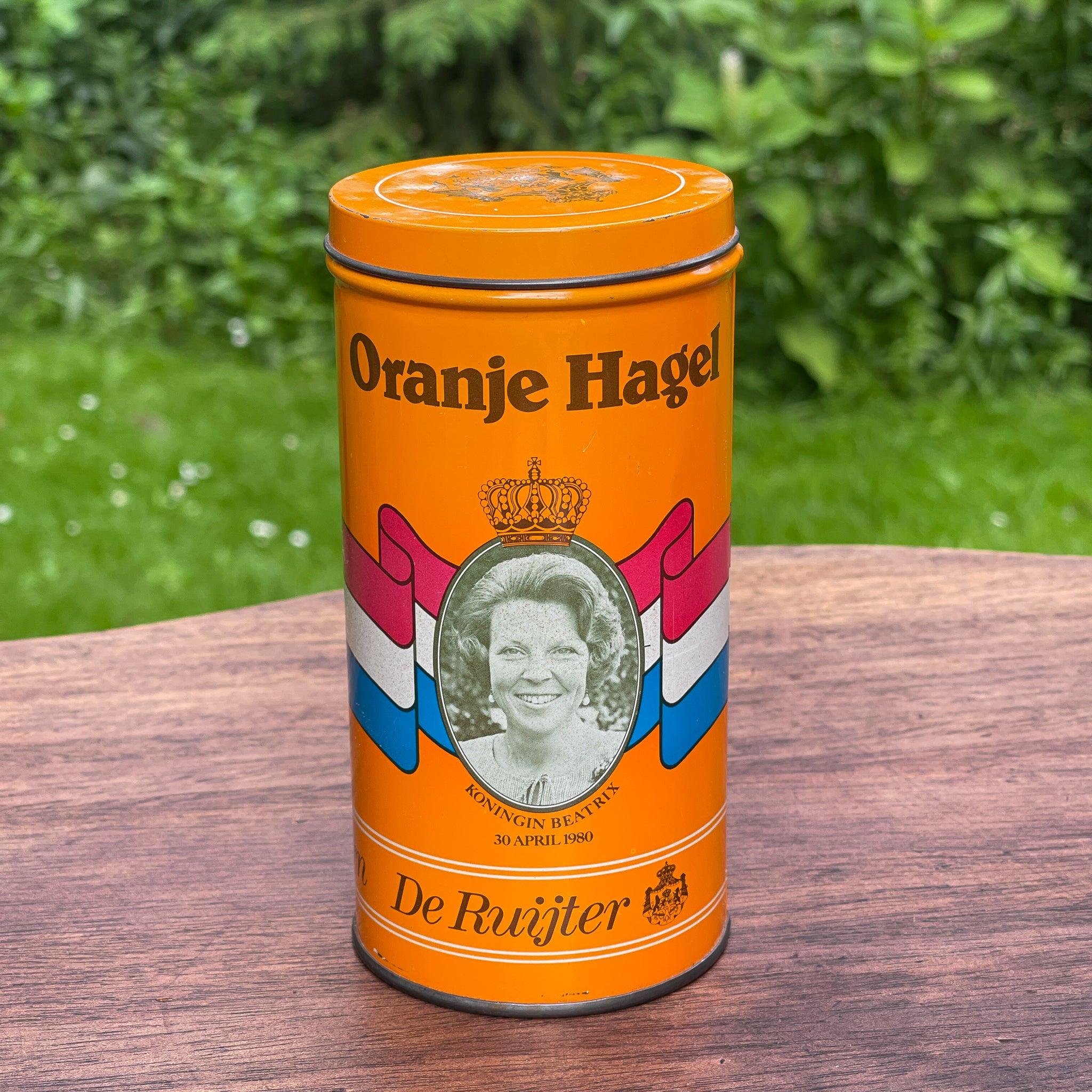 Oranje Hagel Blik – De Ruijter – Koningin Juliana & Beatrix (1980) - The Collectionist