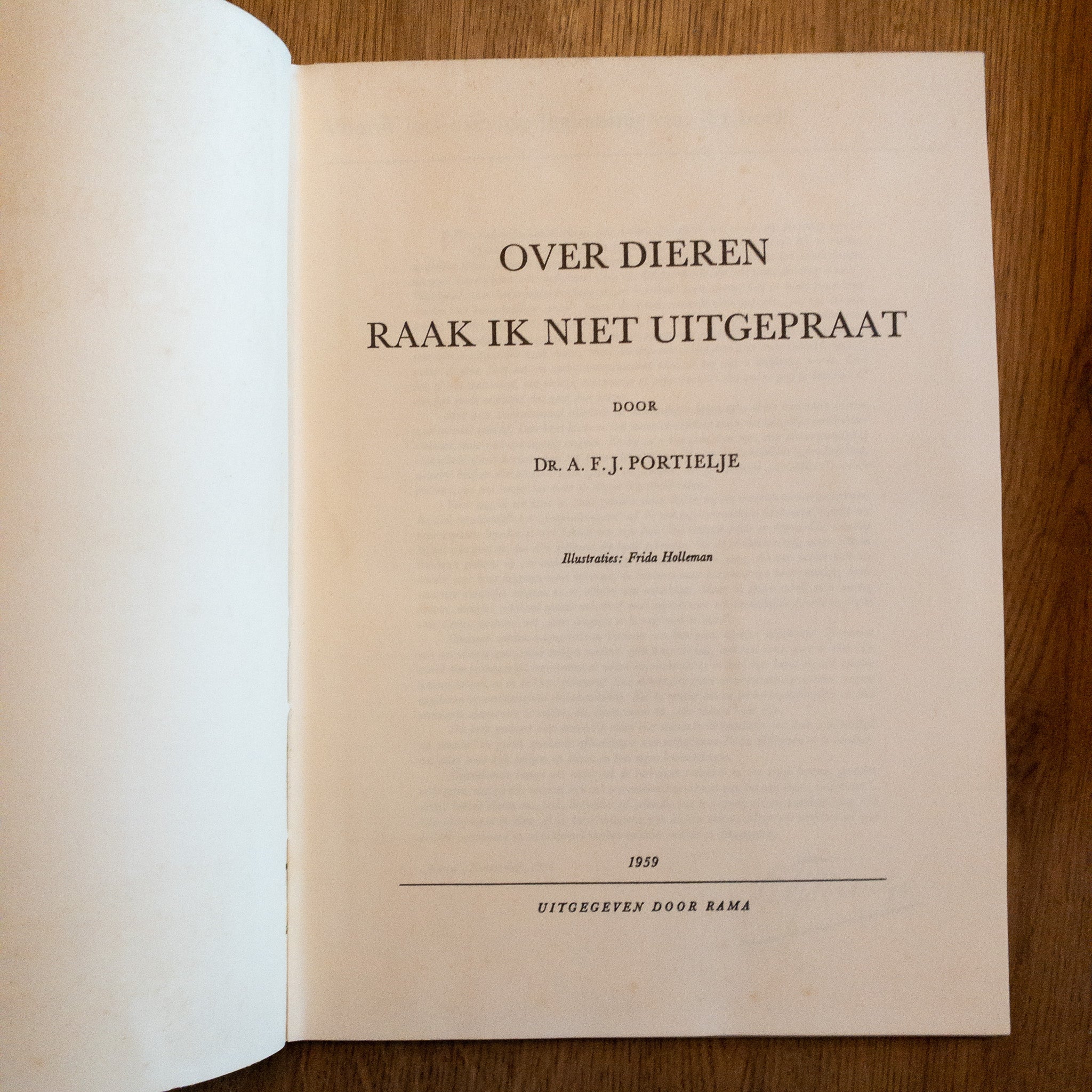 Over Dieren Raak Ik Niet Uitgepraat - The Collectionist