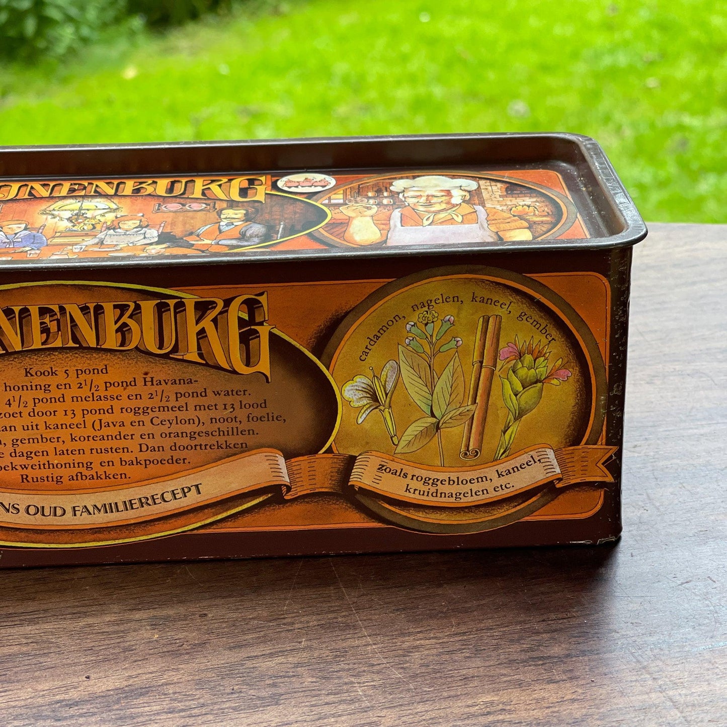 Peijenburg ontbijtkoek blik - Bamestra Curiosa