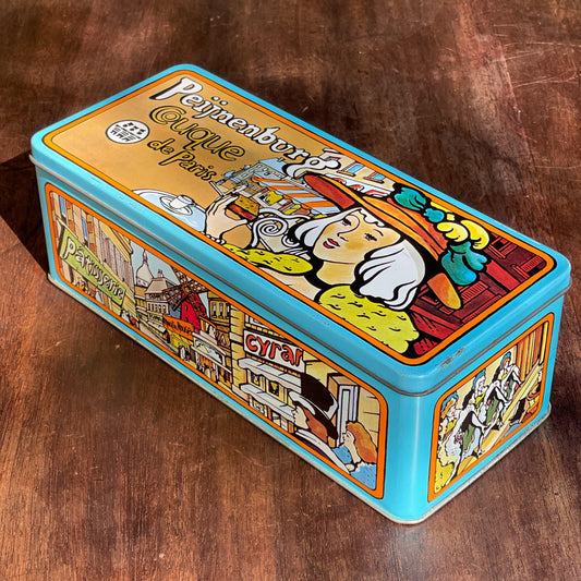 Peijnenburg koek Couque de Paris blik - Bamestra Curiosa