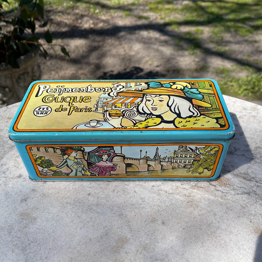 Peijnenburg koek Couque de Paris blik - Bamestra Curiosa