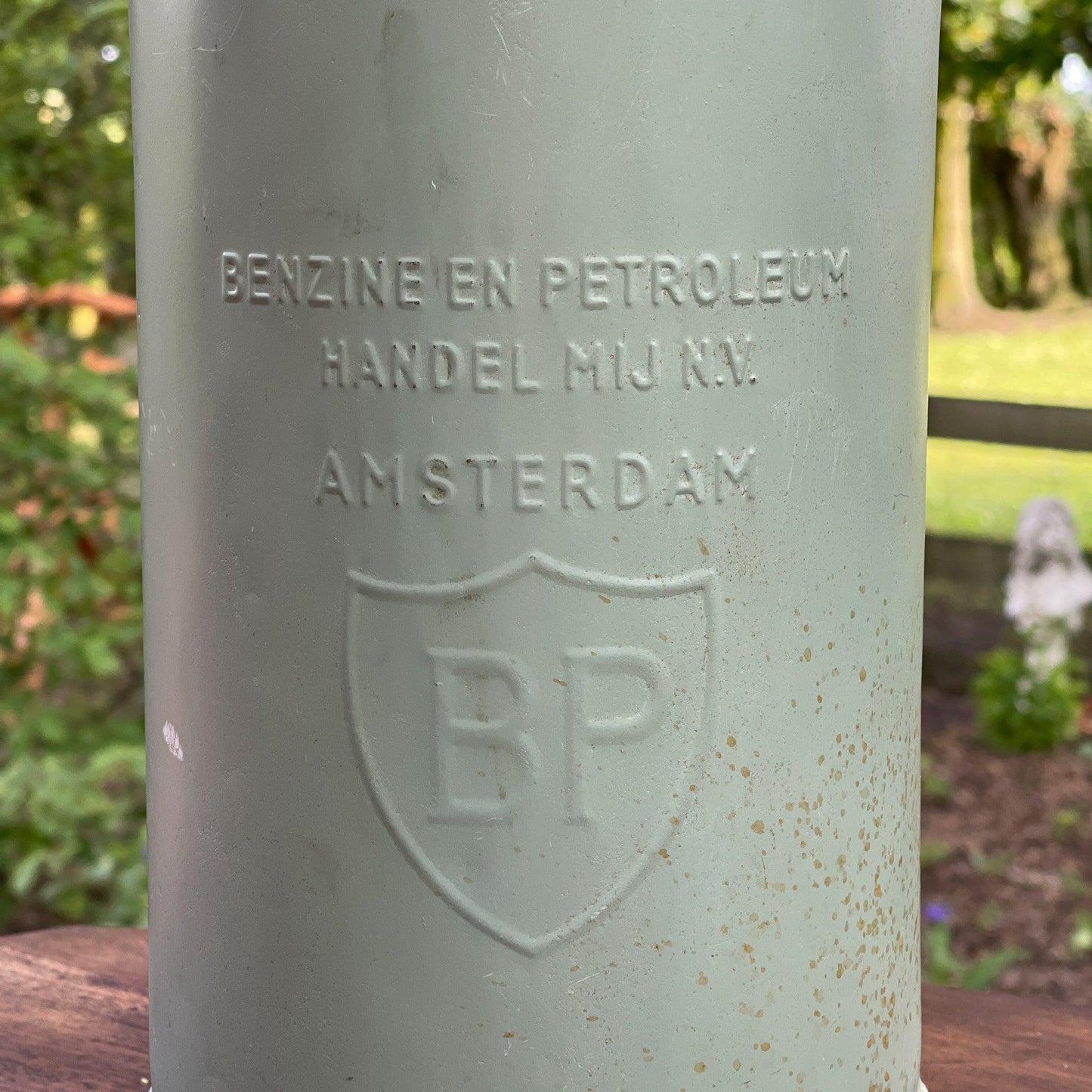 Petroleum kan van BP - Bamestra Curiosa