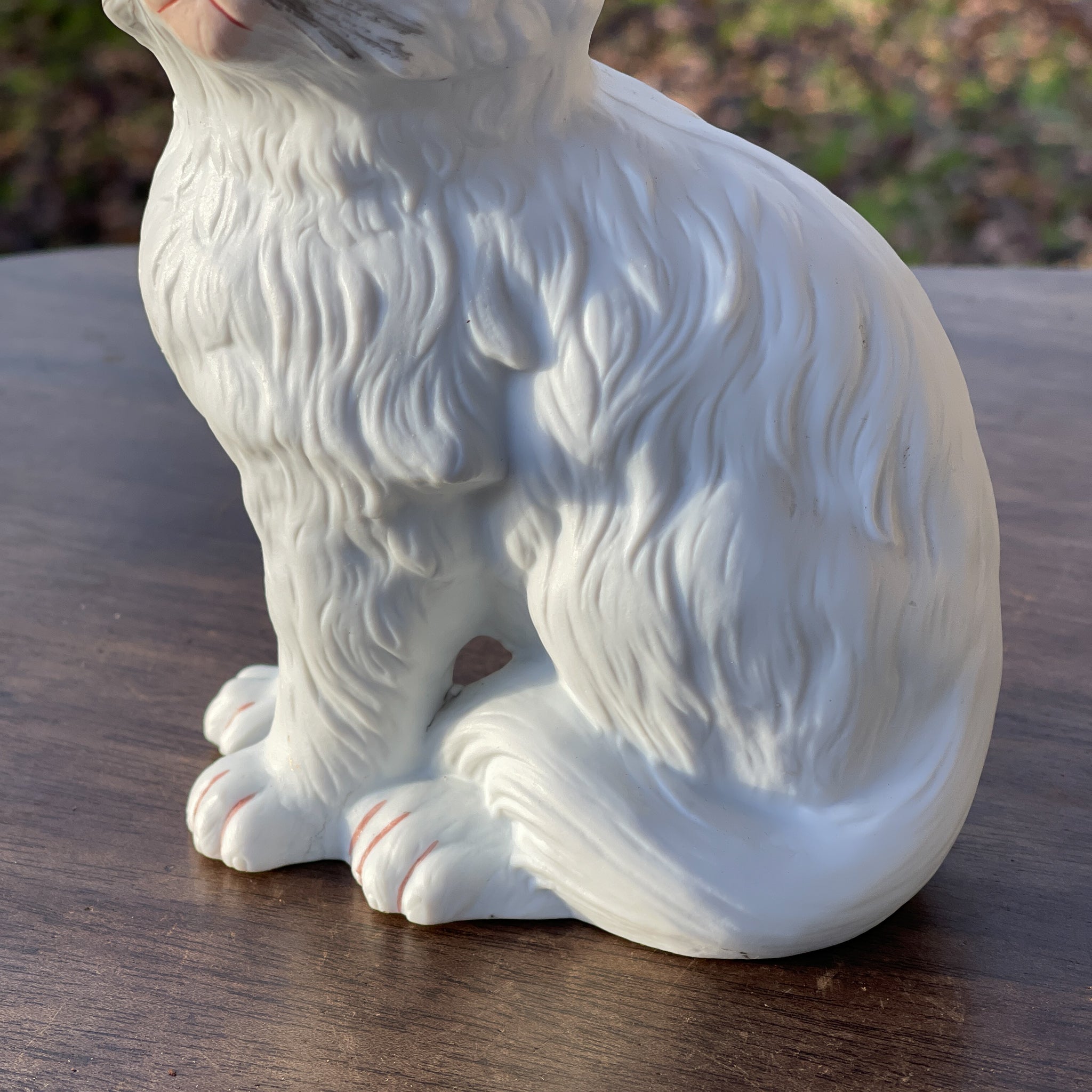 Antieke Poes Van Gräfenthal Porselein - Bamestra Curiosa