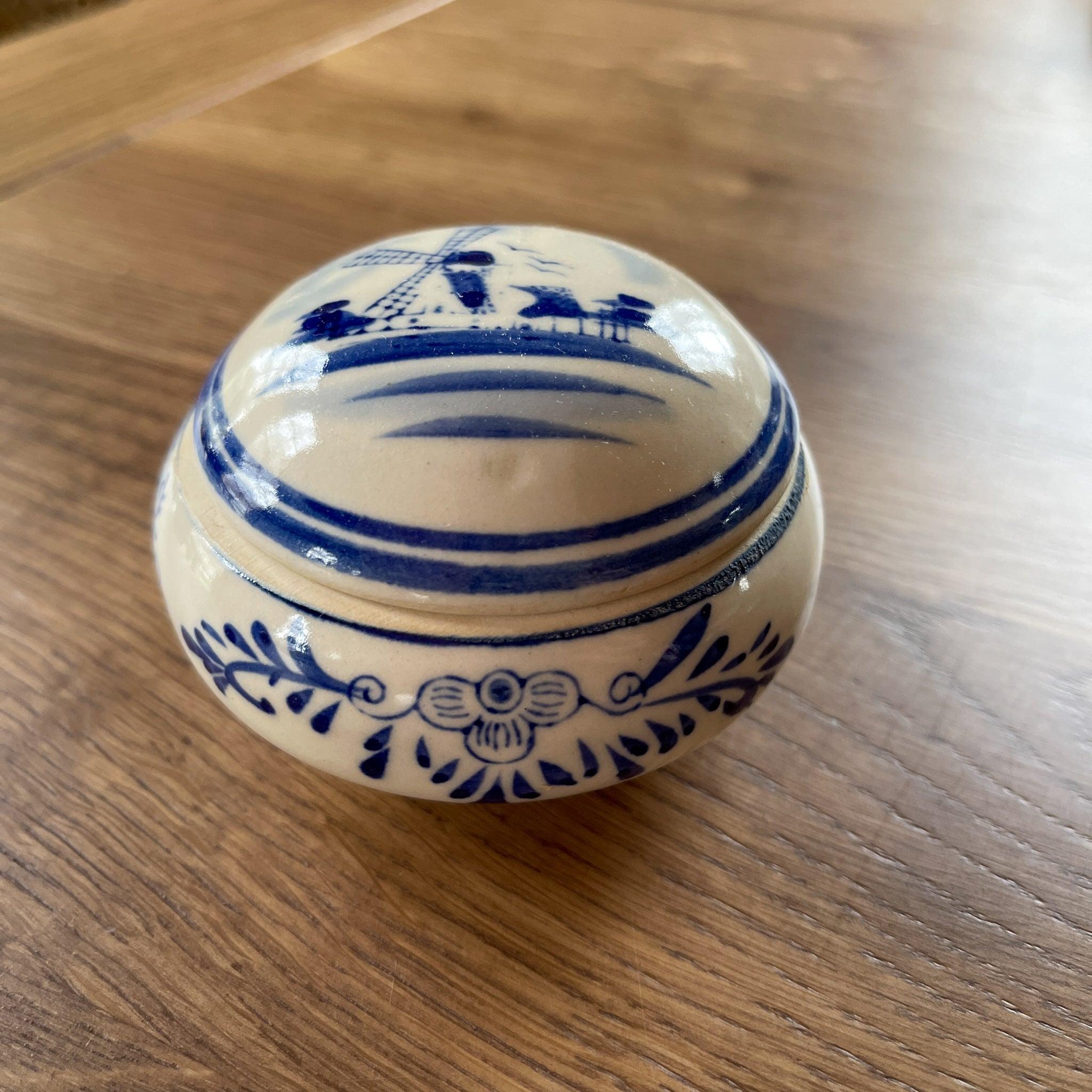 Potje met deksel Delfts Blauw - The Collectionist