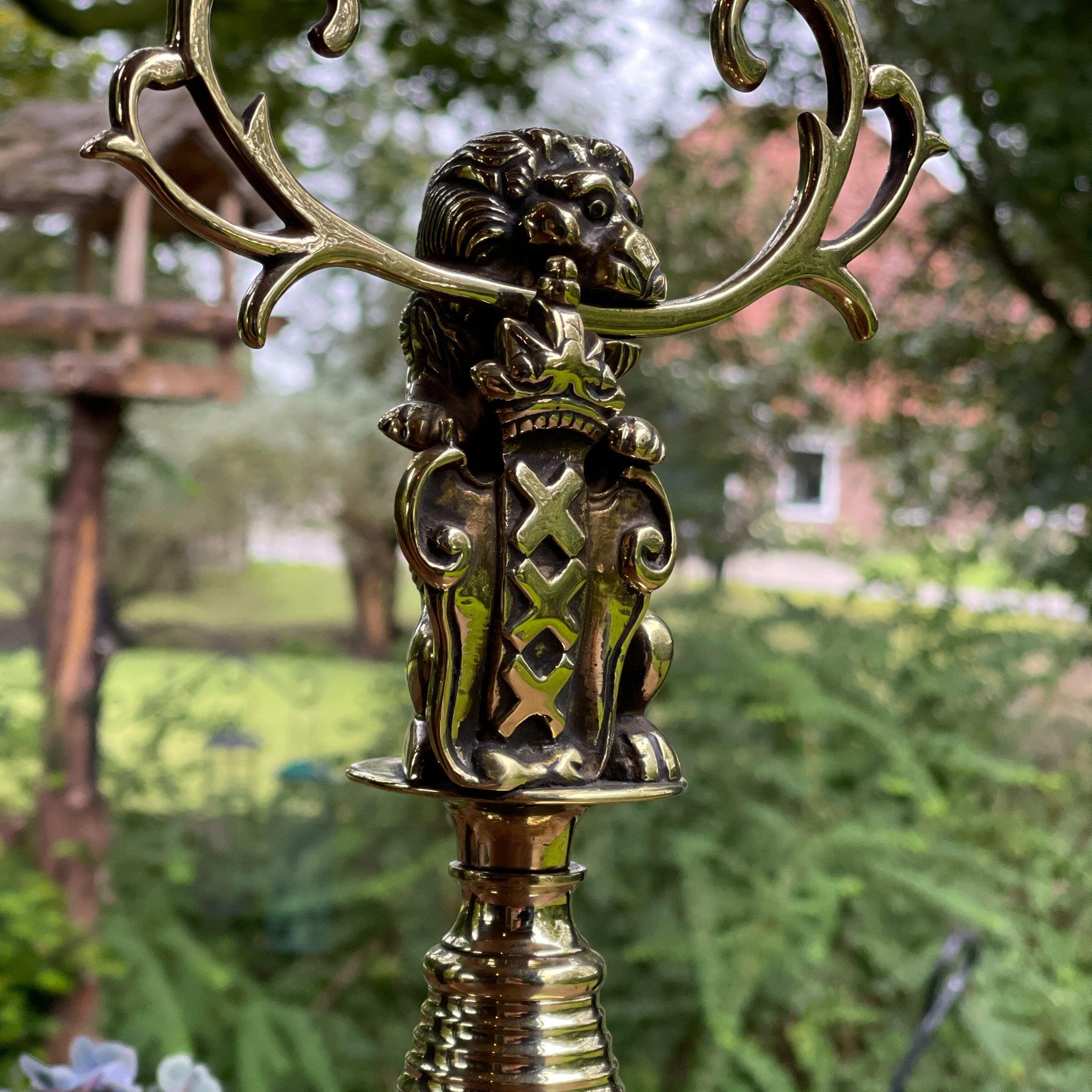 Prachtige 19e eeuwse Amsterdamse kandelaar - The Collectionist