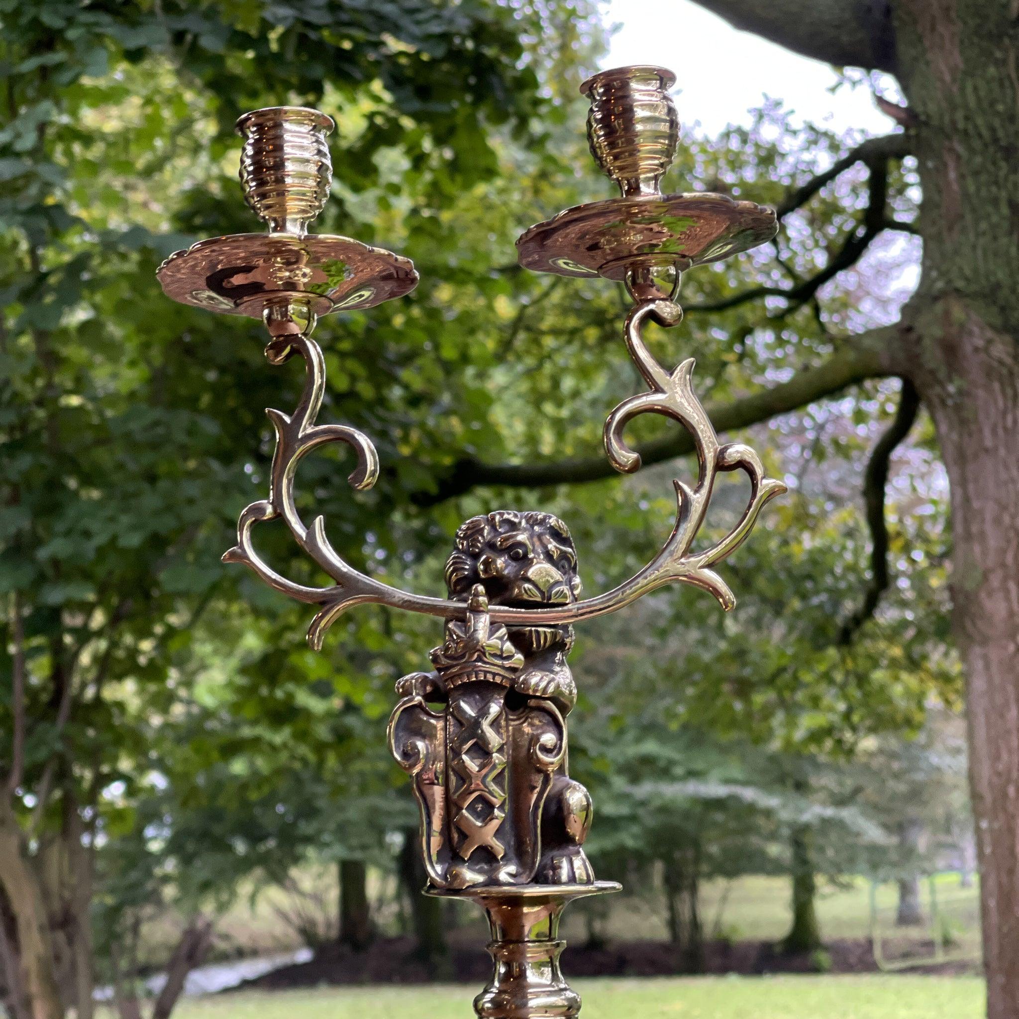 Prachtige 19e eeuwse Amsterdamse kandelaar - The Collectionist