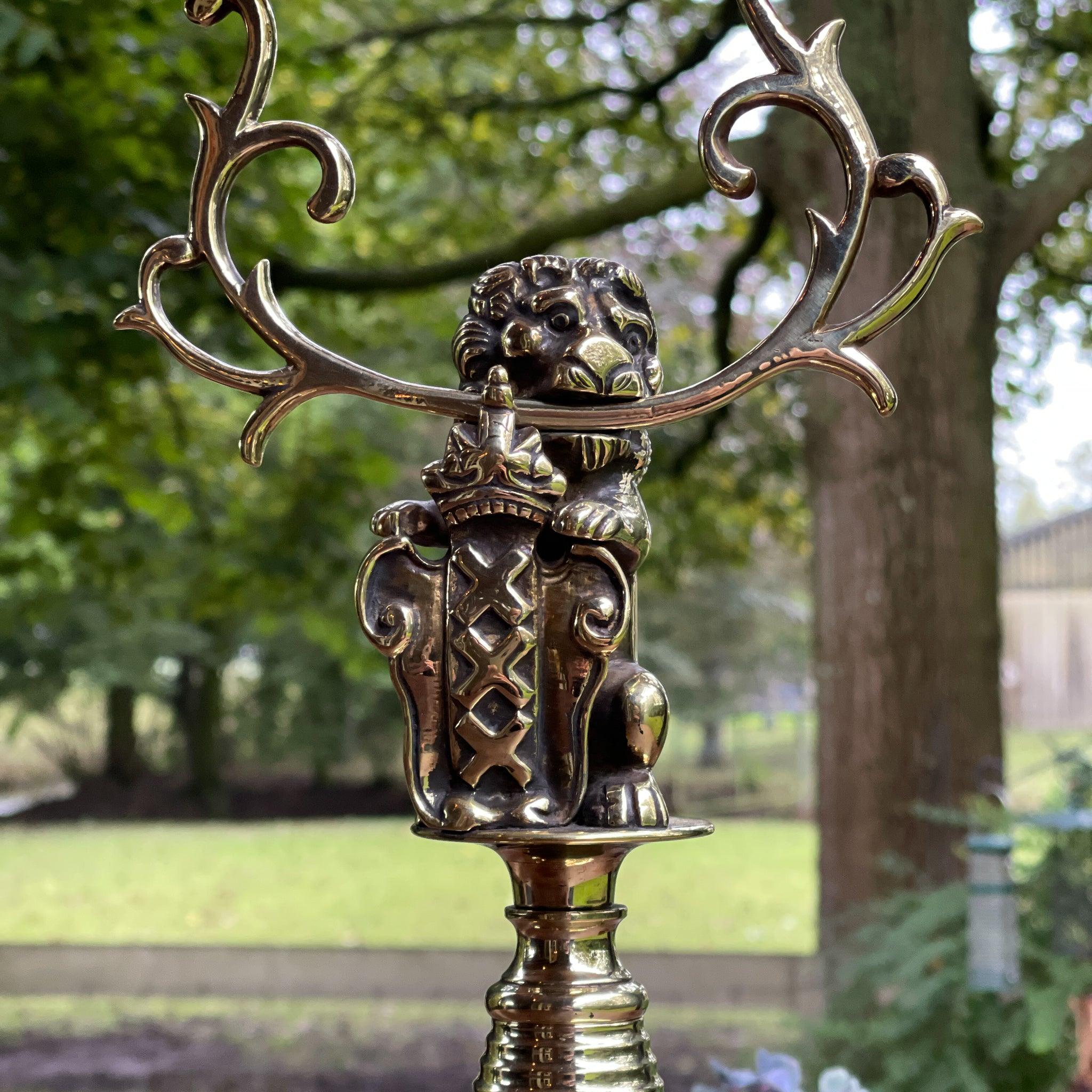 Prachtige 19e eeuwse Amsterdamse kandelaar - The Collectionist