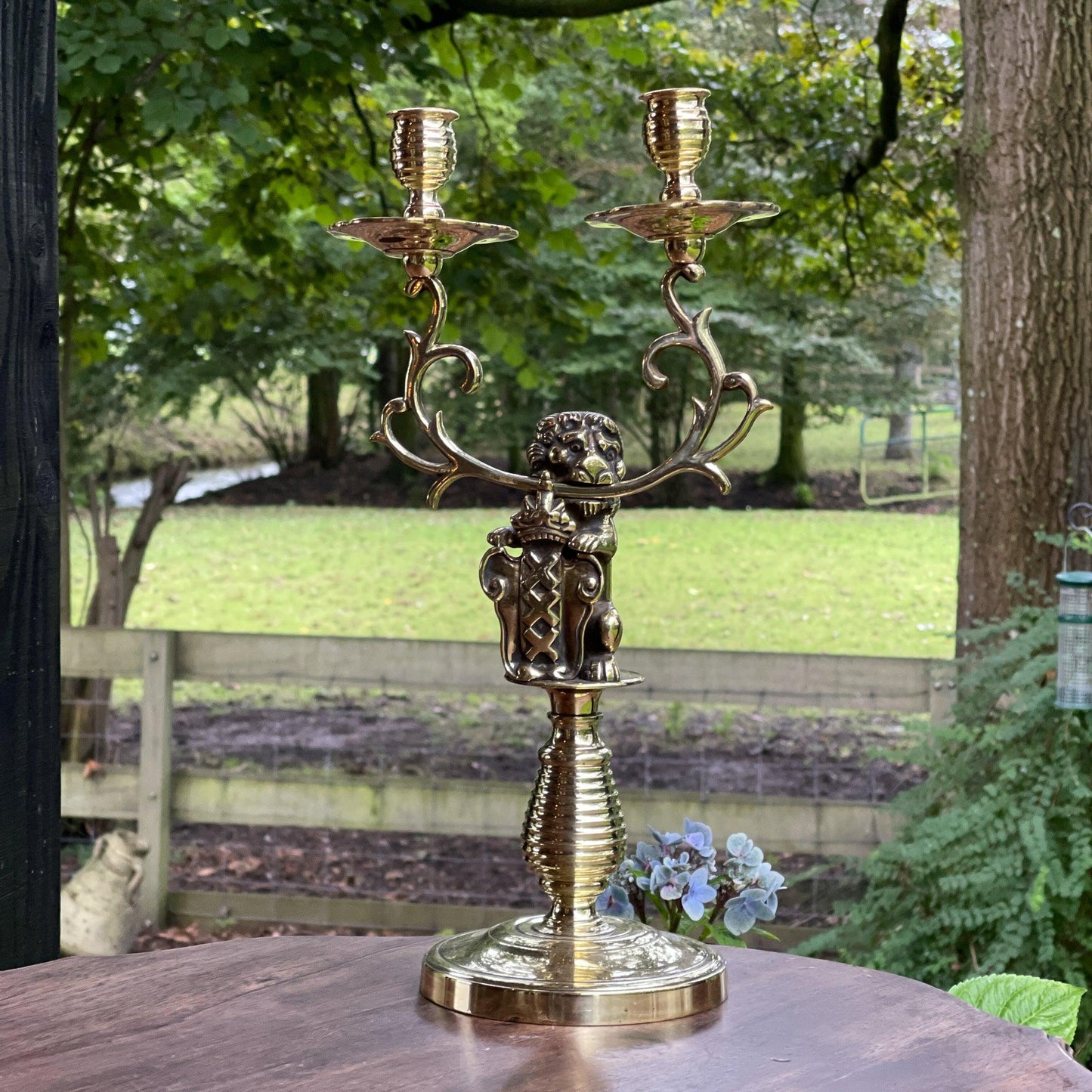 Prachtige 19e eeuwse Amsterdamse kandelaar - Bamestra Curiosa