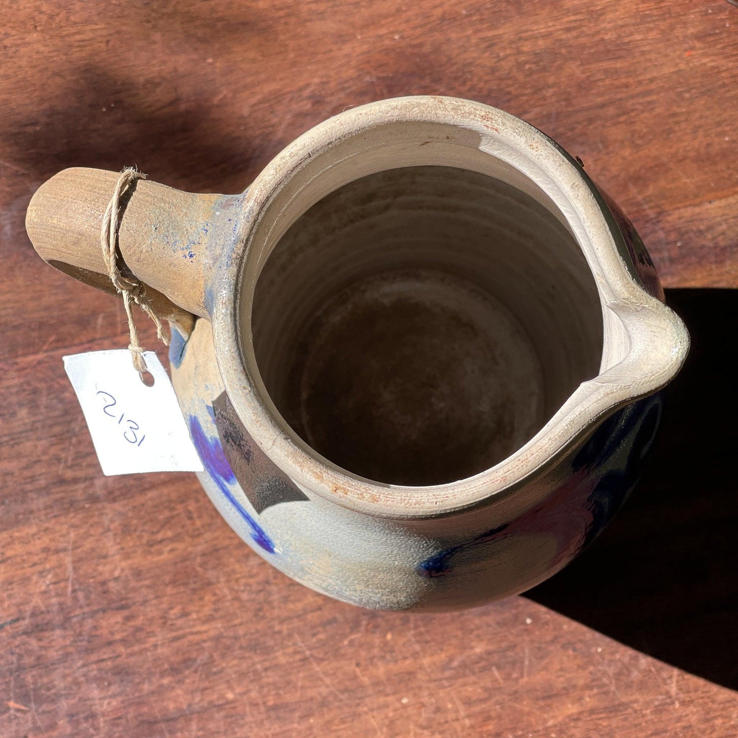 Prachtige antieke Keulse aardewerk schenkkan / vaas - The Collectionist