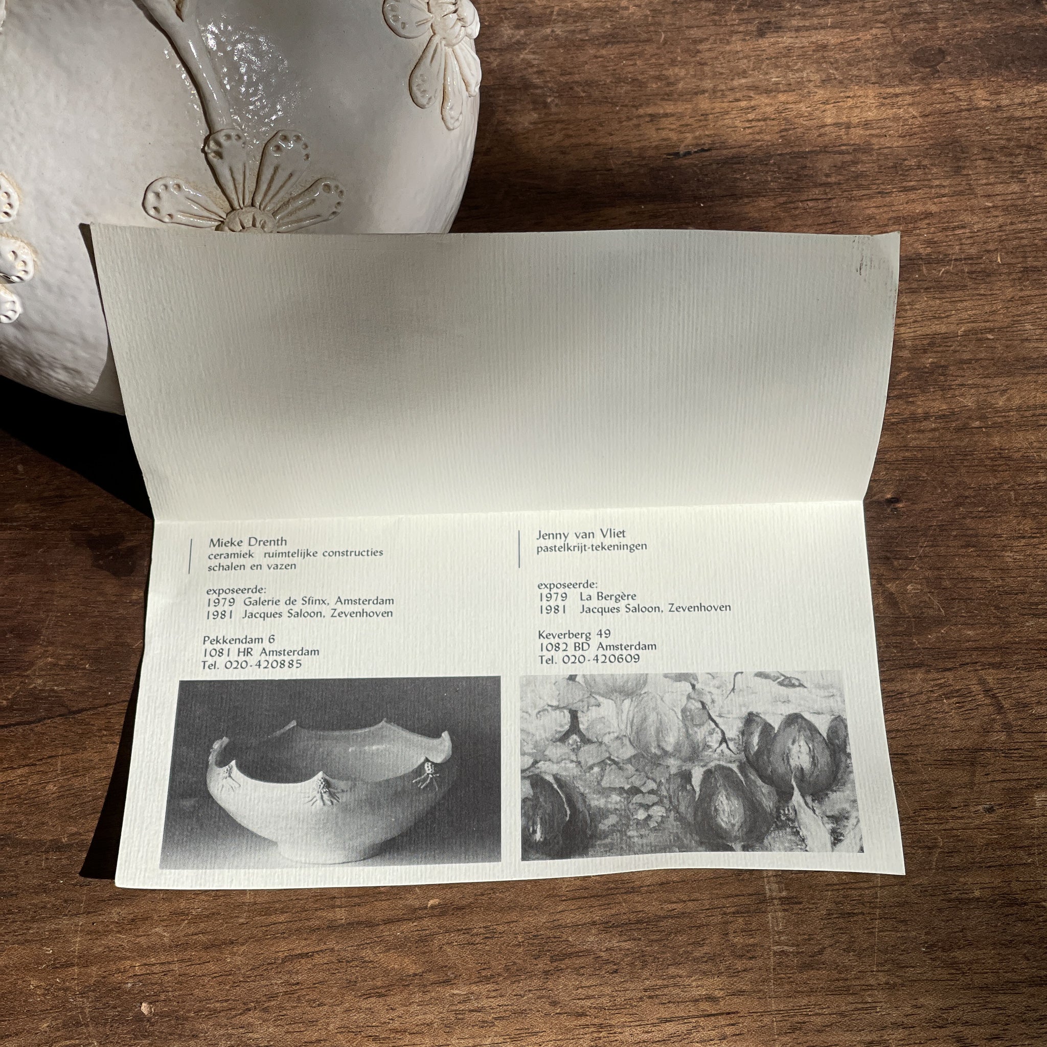 Prachtige Vaas Gemaakt Door Mieke Drenth Ceramiek - The Collectionist