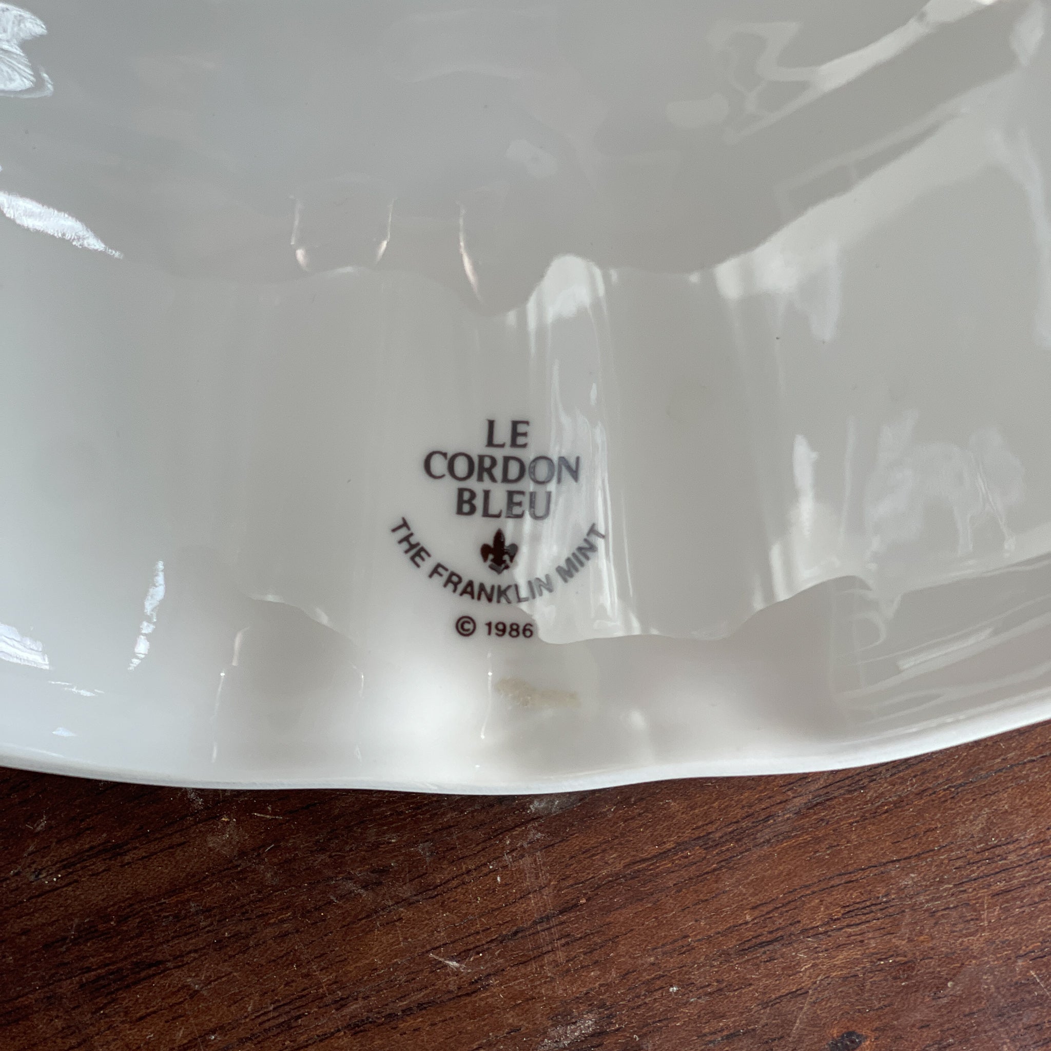 Puddingvorm van Franklin Mint uit de serie Le Cordon Bleu - The Collectionist