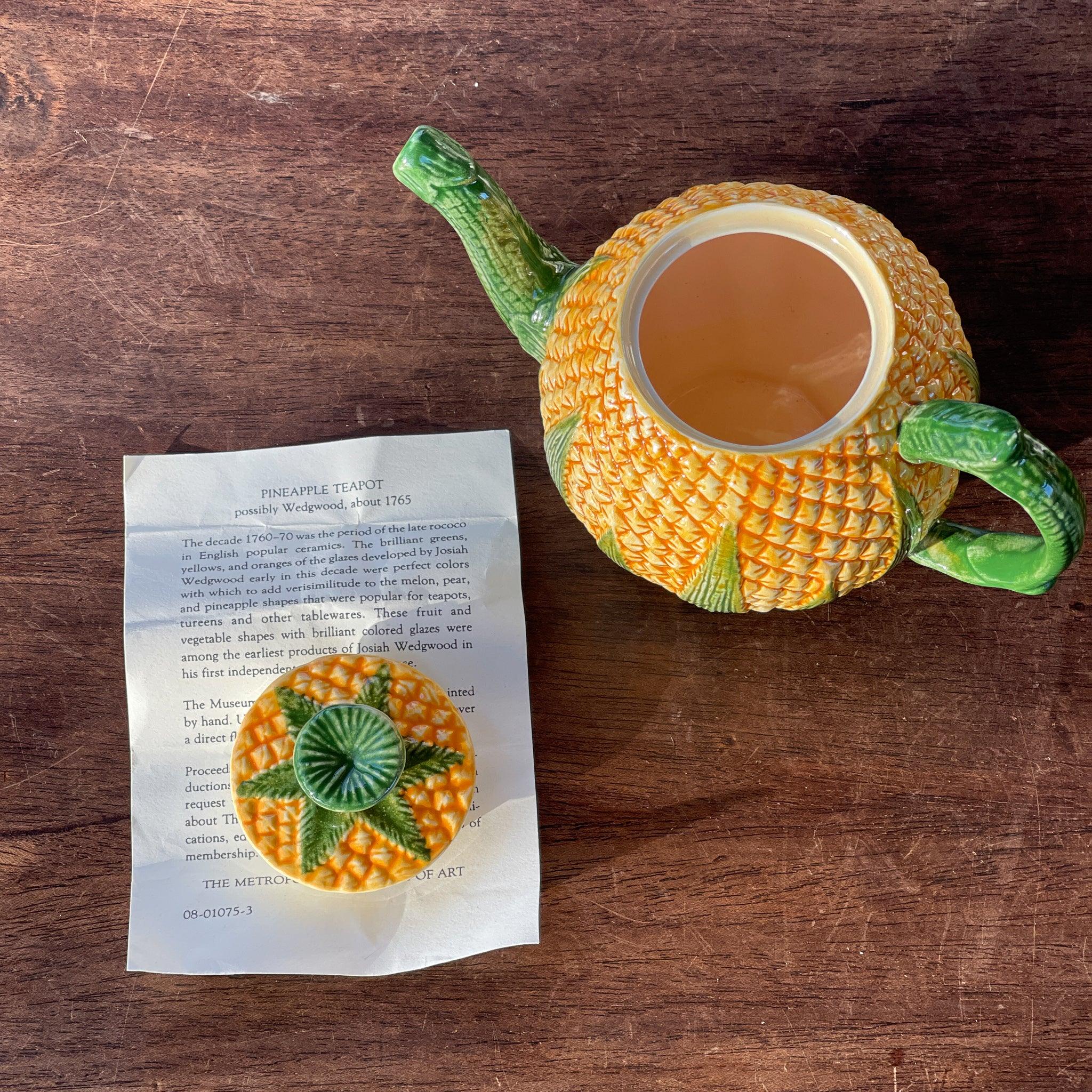 Replica Pineapple Teapot The Metropolitan Museum of Art - The Collectionist