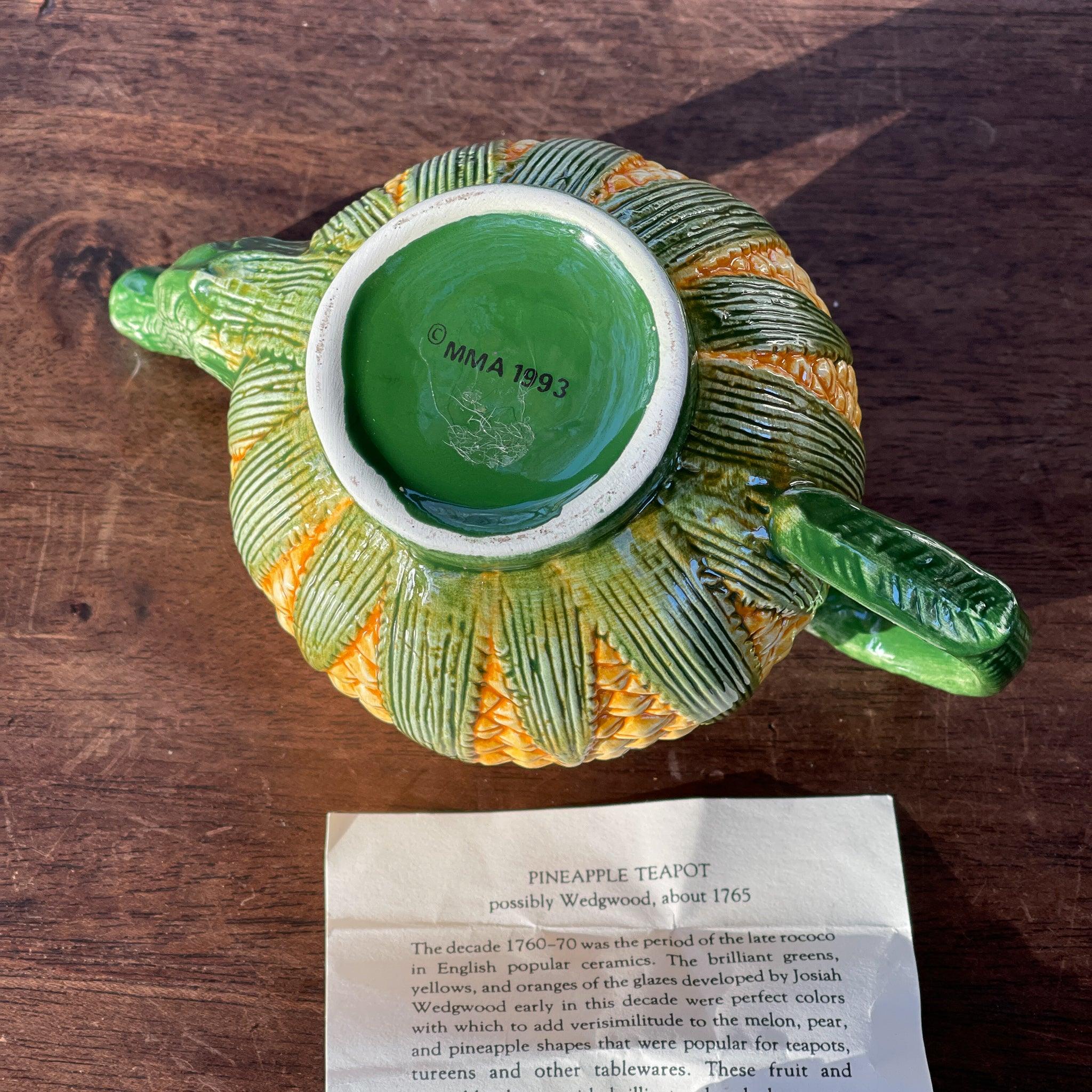 Replica Pineapple Teapot The Metropolitan Museum of Art - The Collectionist