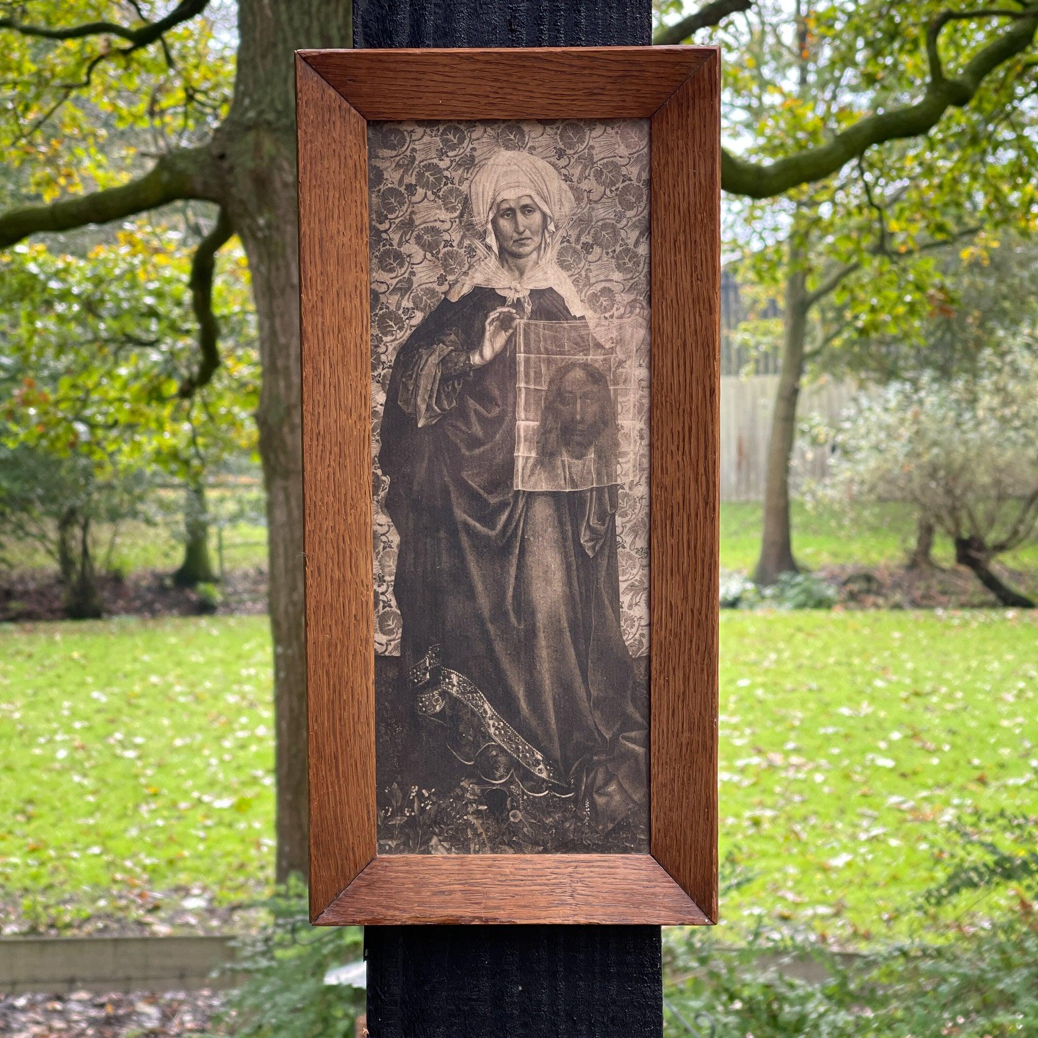 Repro van Sint Veronica door Robert Campin - The Collectionist