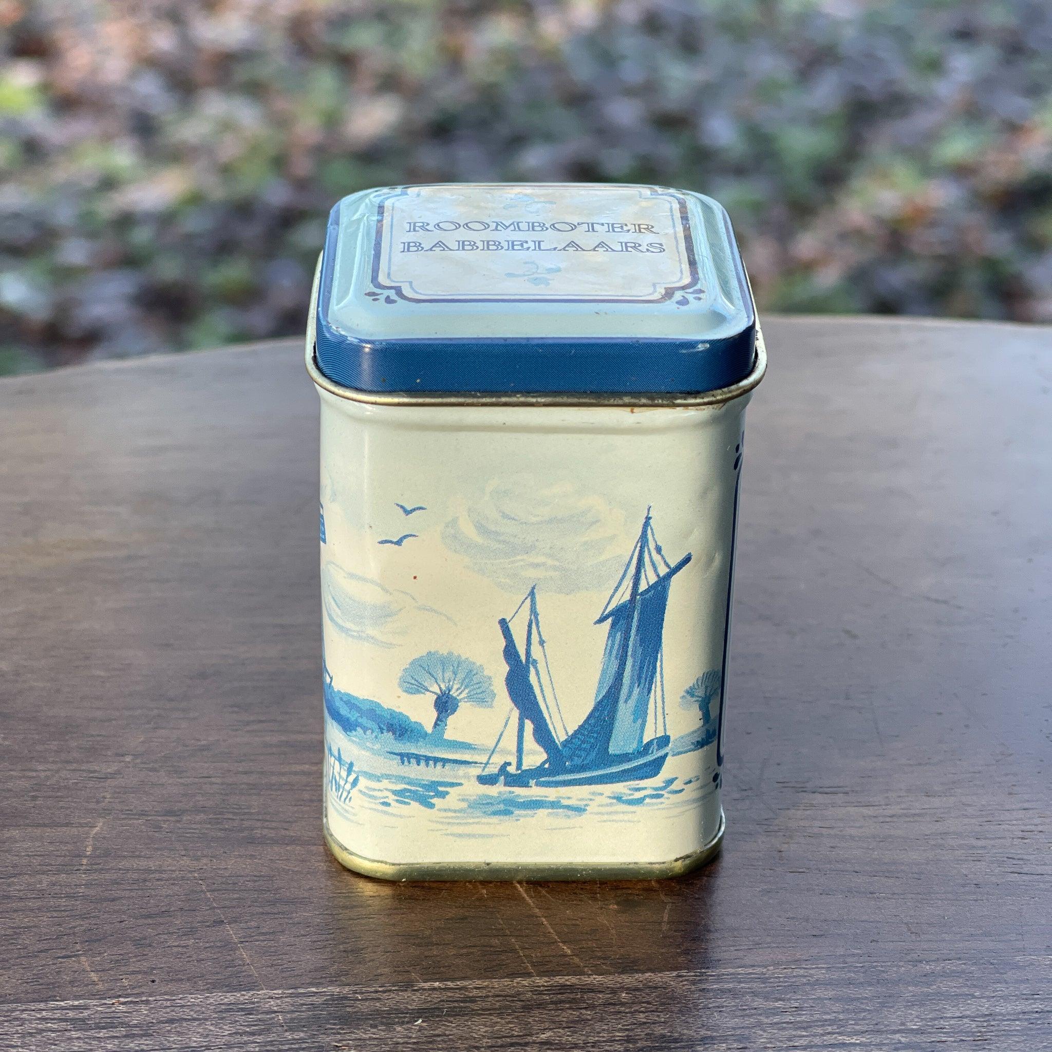 Roomboter Babbelaars Blikje in Delfts Blauw - The Collectionist